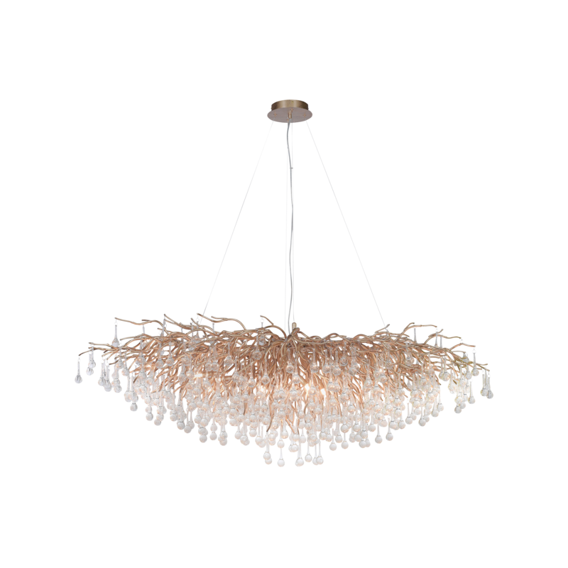 Kronleuchter ICICLE altmessing Kronleuchter ICICLE altmessing