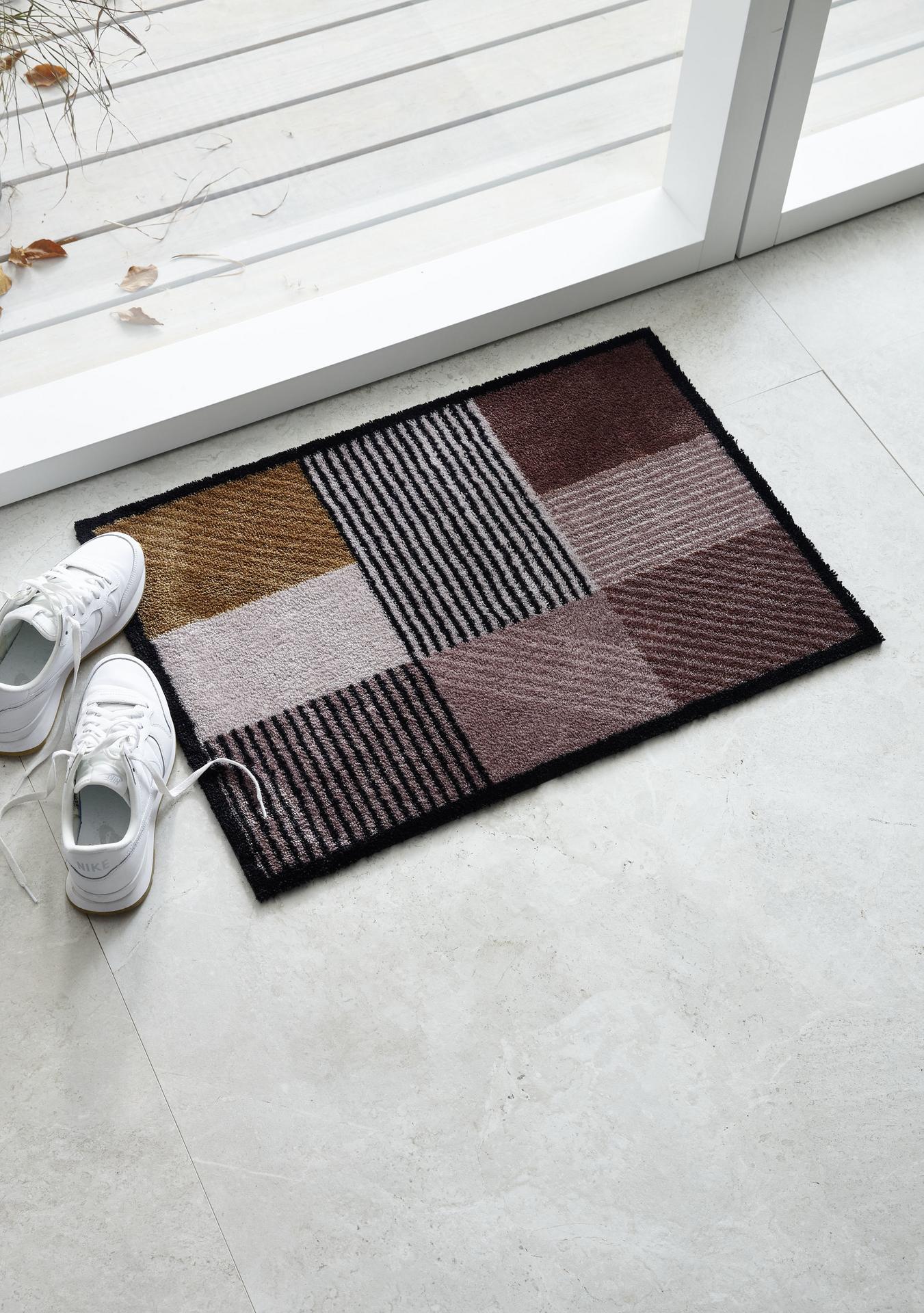 SCHÖNER WOHNEN-Kollektion Fußmatte Manhattan 67x100 Kastanie-Rose SCHÖNER WOHNEN-Kollektion Fußmatte Manhattan 67x100 Kastanie-Rose