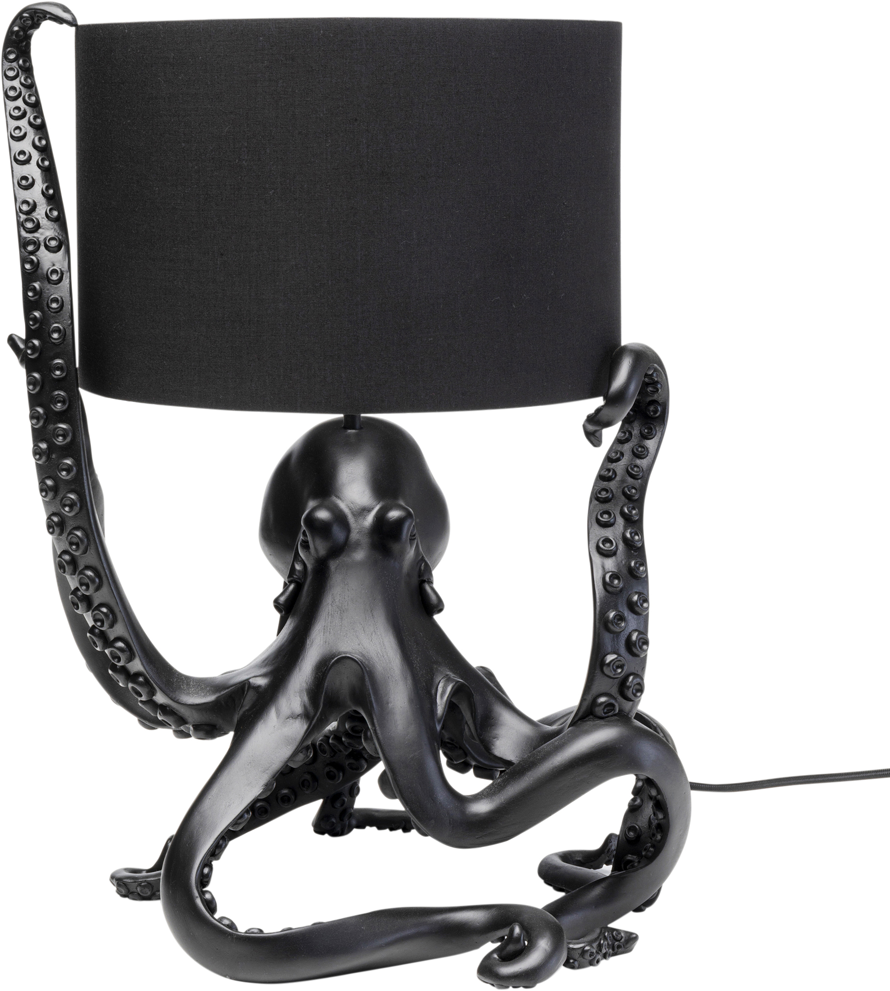Kare Tischleuchte Octopus Schwarz