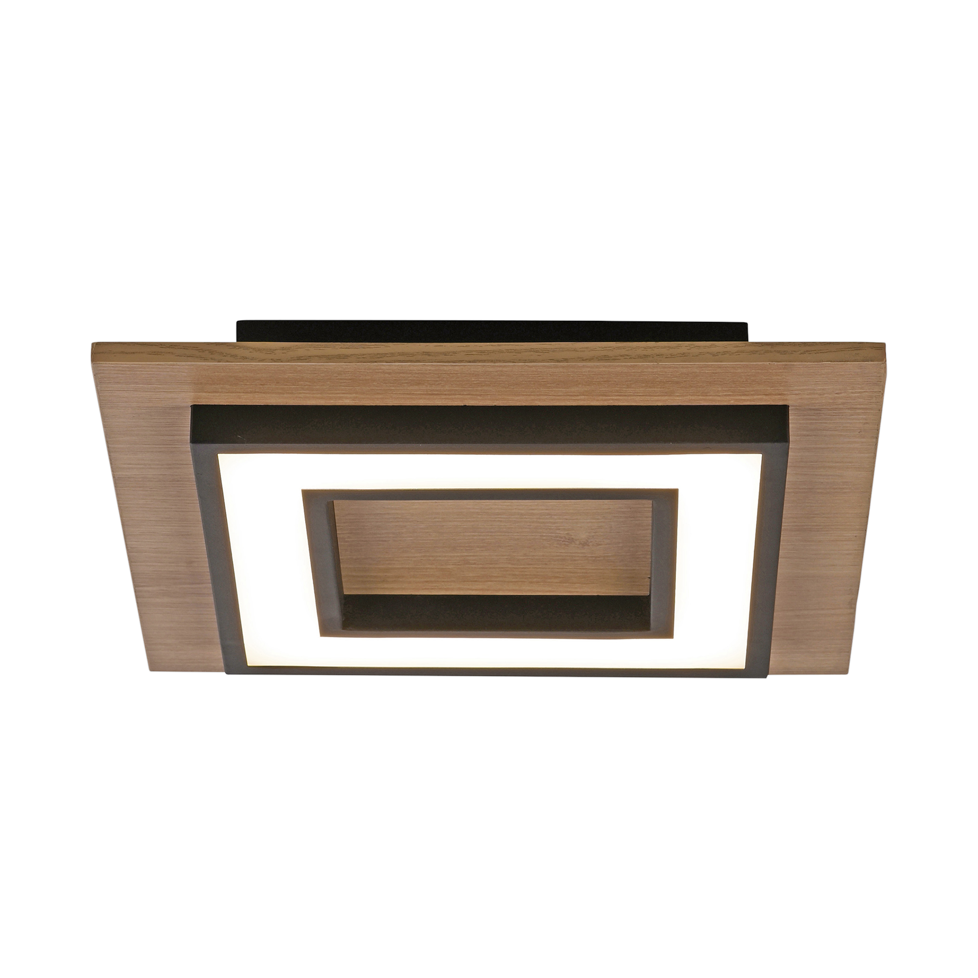 Deckenleuchte TOLA Schwarz Braun Deckenleuchte TOLA Schwarz Braun