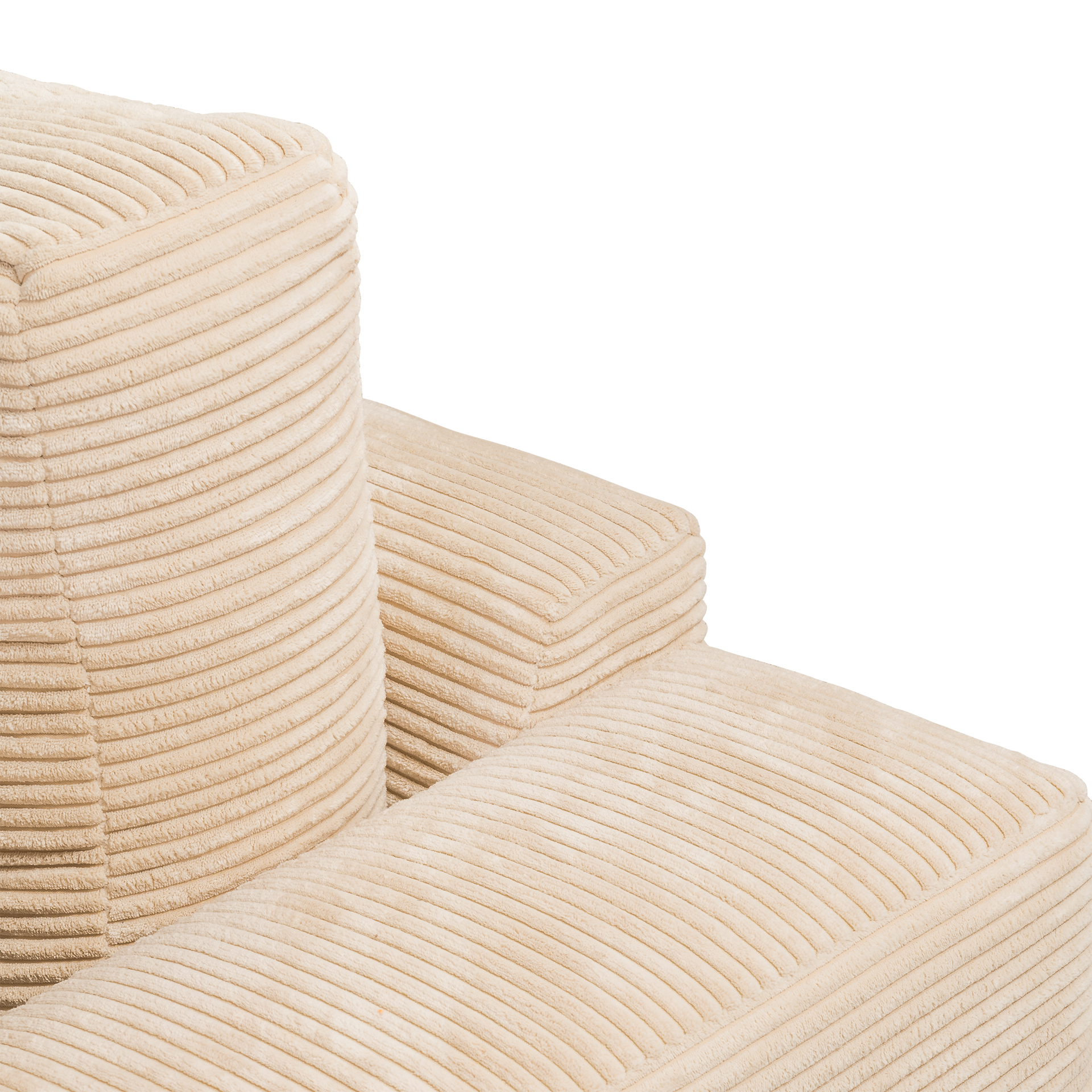 Ecksofa Mirella Beige Ottomane links Ecksofa Mirella Beige Ottomane links