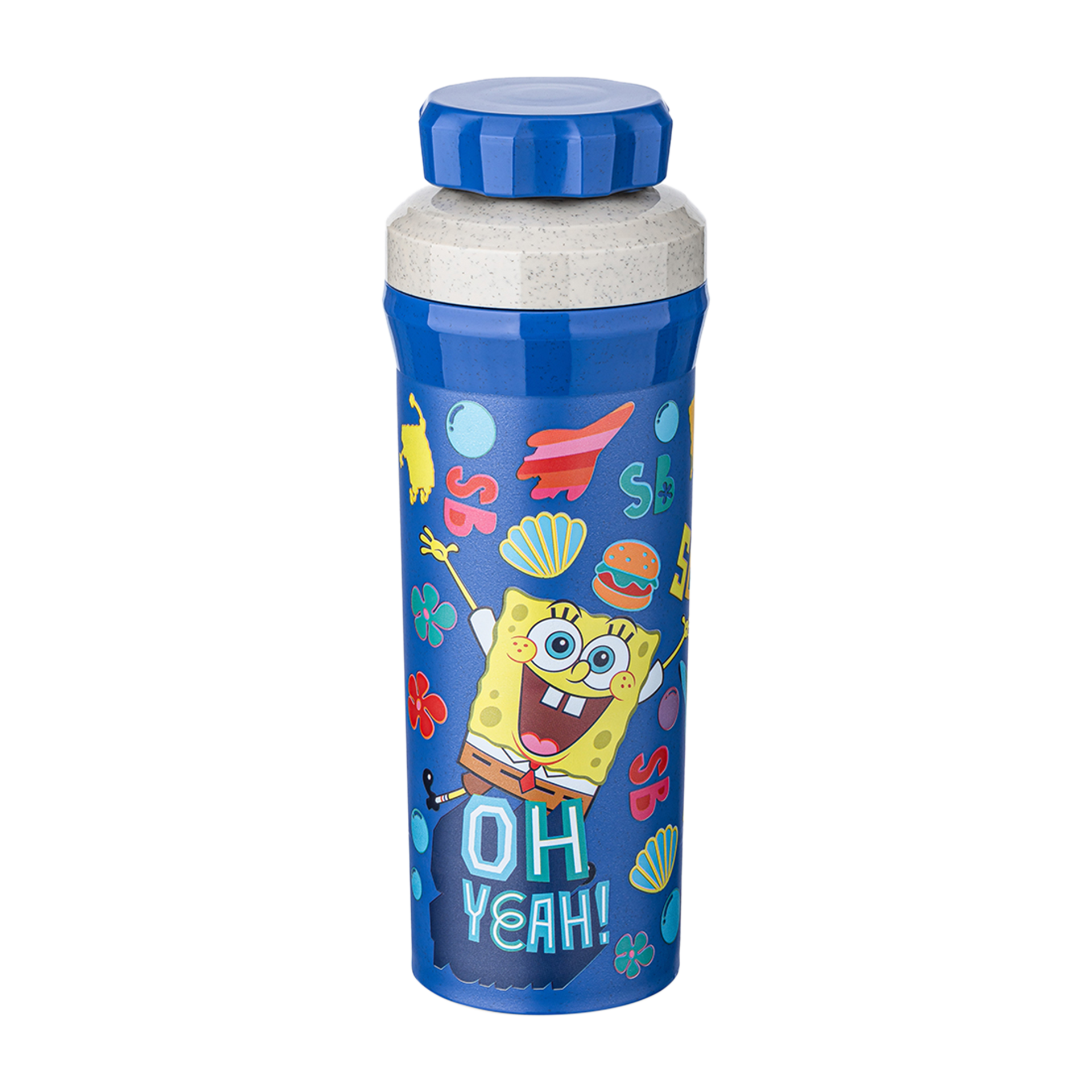 Trinkflasche Olli Organic Space Blue Trinkflasche Olli Organic Space Blue