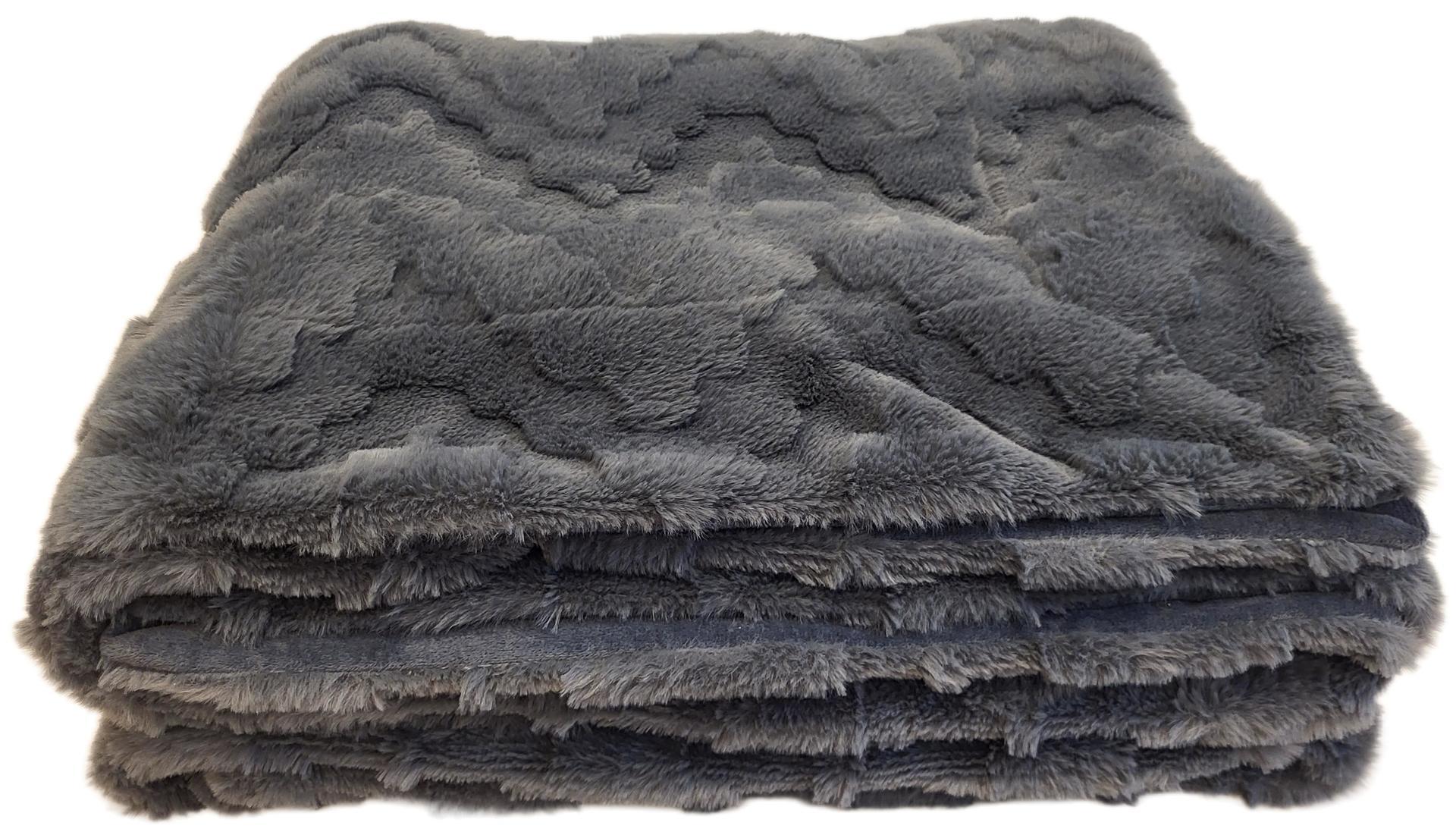 Decke Matea Anthrazit 150x200cm Decke Matea Anthrazit 150x200cm