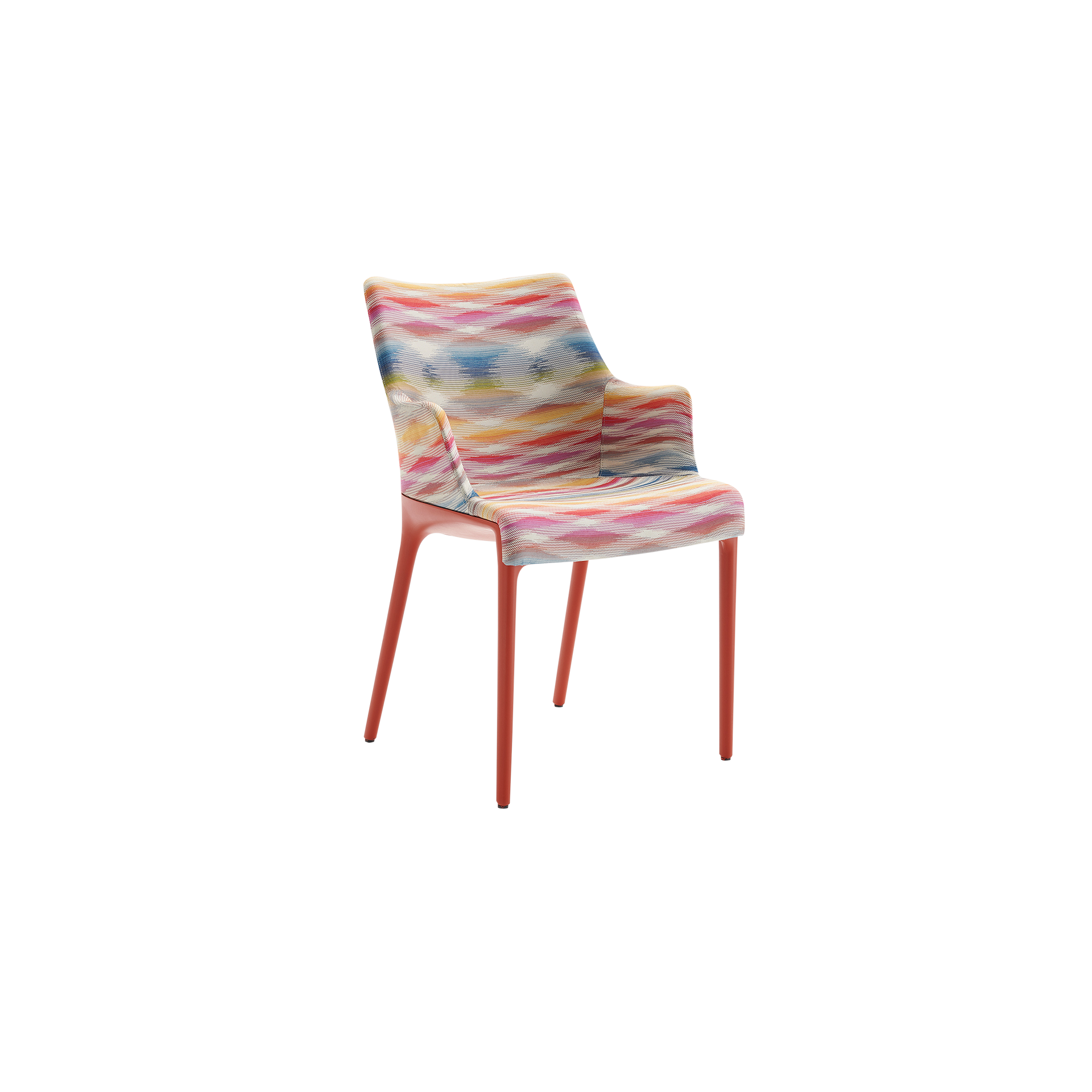 Kartell® Stuhl Eleganza Nia Missoni Mehrfarbig