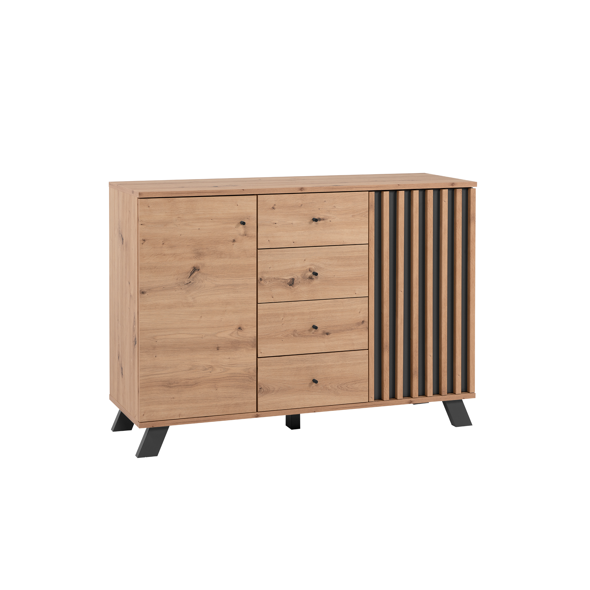 Kommode Meran Eichefarben 118*40*85 Kommode Meran Eichefarben 118*40*85
