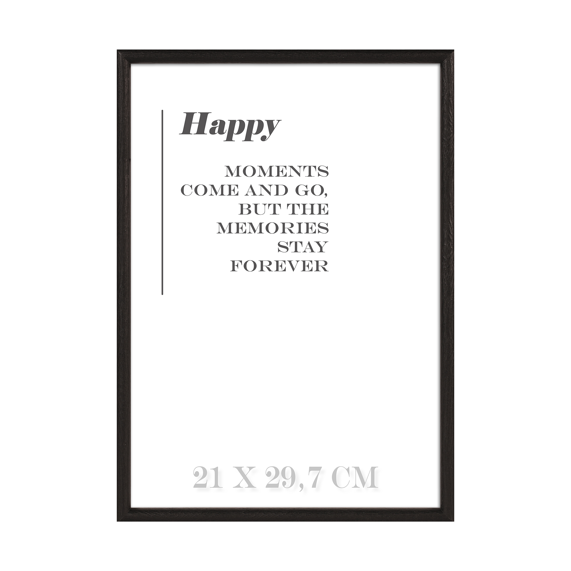 Bild Happy Schwarz Bild Happy Schwarz