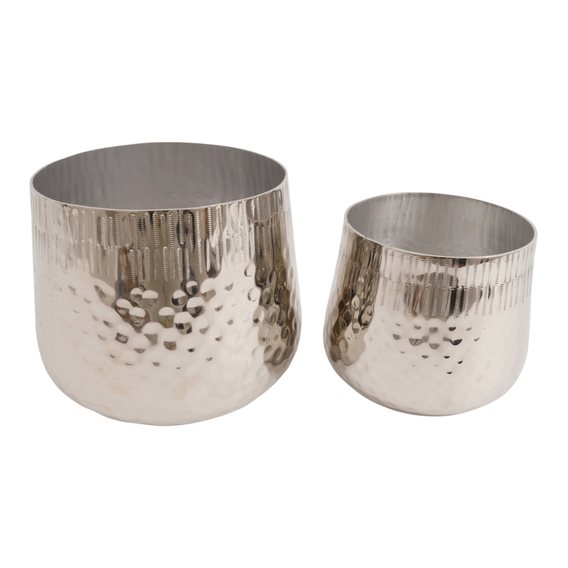 Übertopf Blumentopf Silber Übertopf Blumentopf Silber