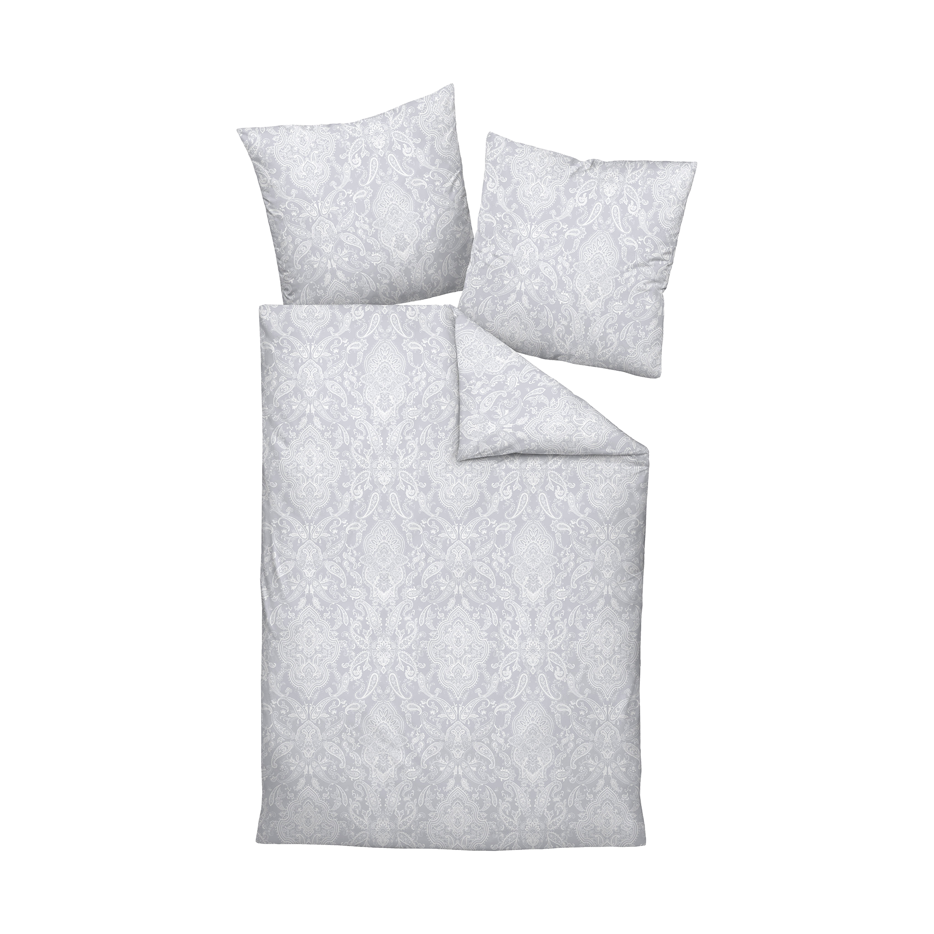 Jersey Bettwäsche Carmen S Silbergrau 135x200cm Jersey Bettwäsche Carmen S Silbergrau 135x200cm