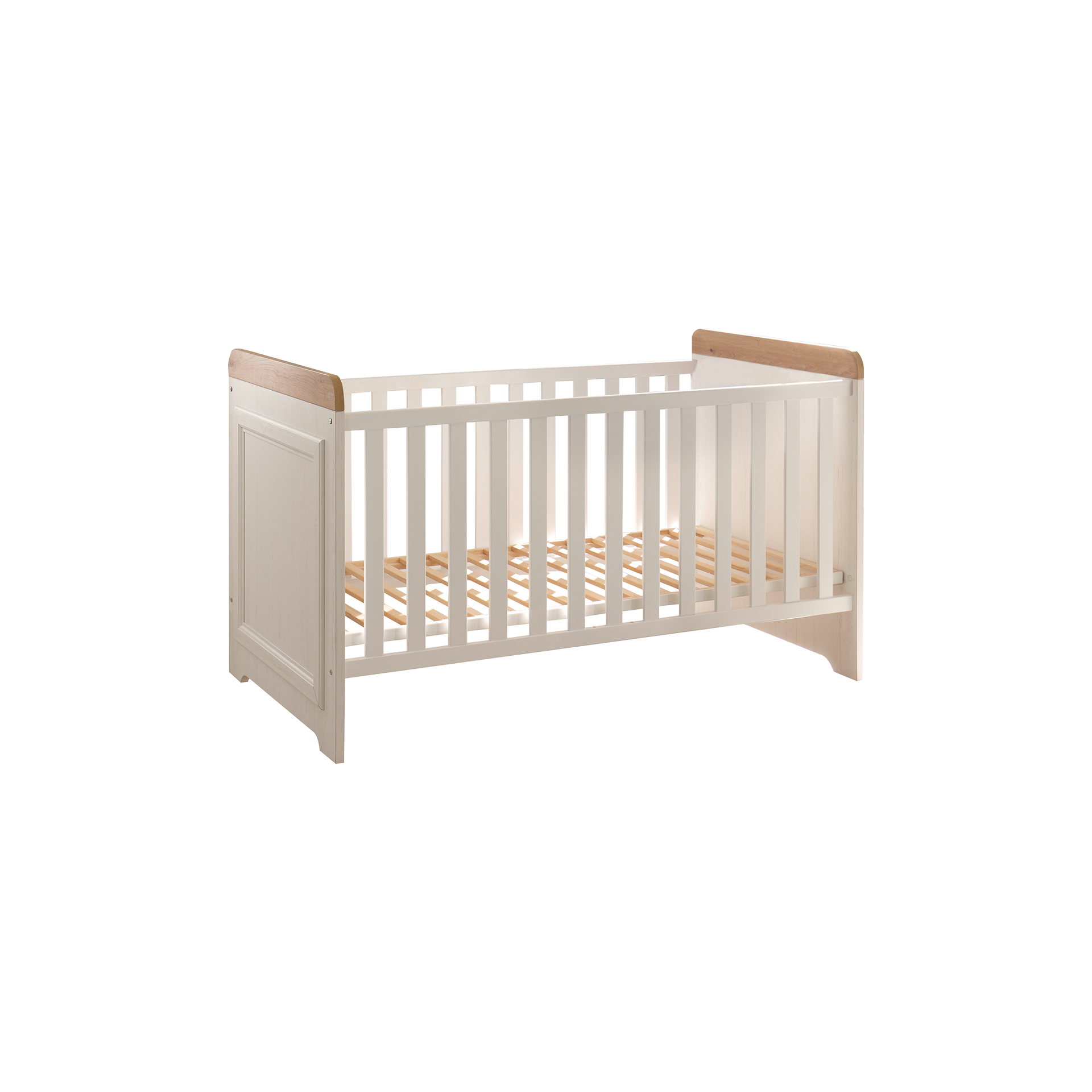 Zauberzwerg Babybett Jule 70x140 cm Weiß Zauberzwerg Babybett Jule 70x140 cm Weiß