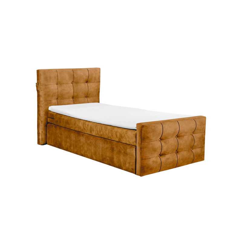 set one by Musterring Boxspringbett Richmond Bezug Amber 120x200 cm set one by Musterring Boxspringbett Richmond Bezug Amber 120x200 cm