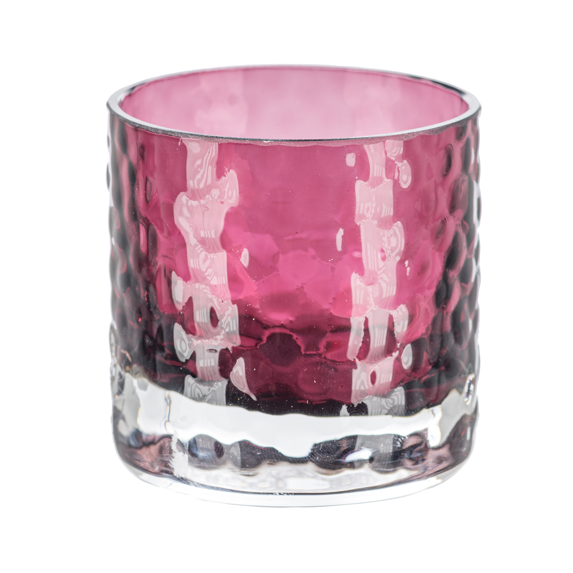 Teelichthalter Bolero Dunkelrosa