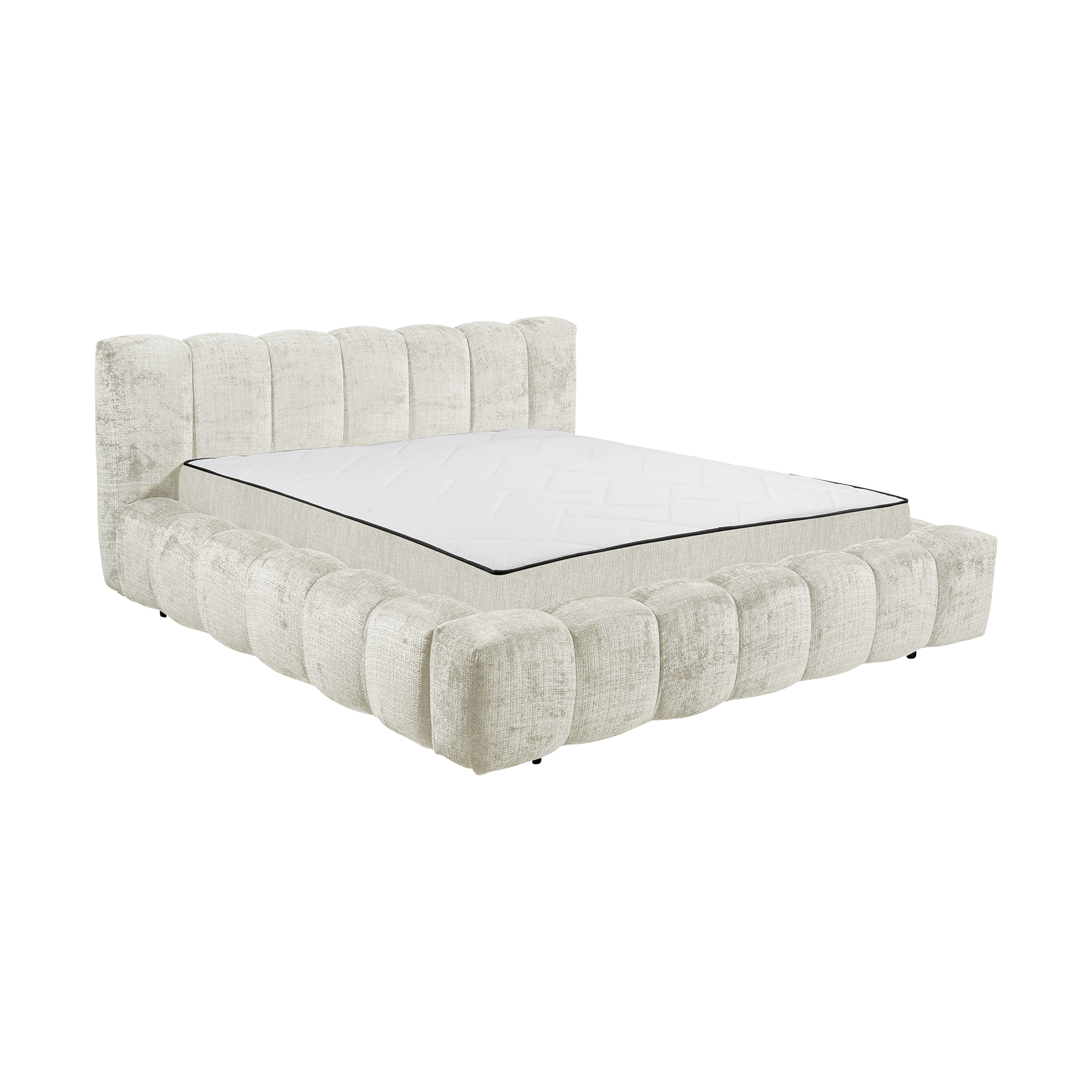 Paul Phillip Polsterbett Baxter Bezug Ivory 180x200 cm Paul Phillip Polsterbett Baxter Bezug Ivory 180x200 cm