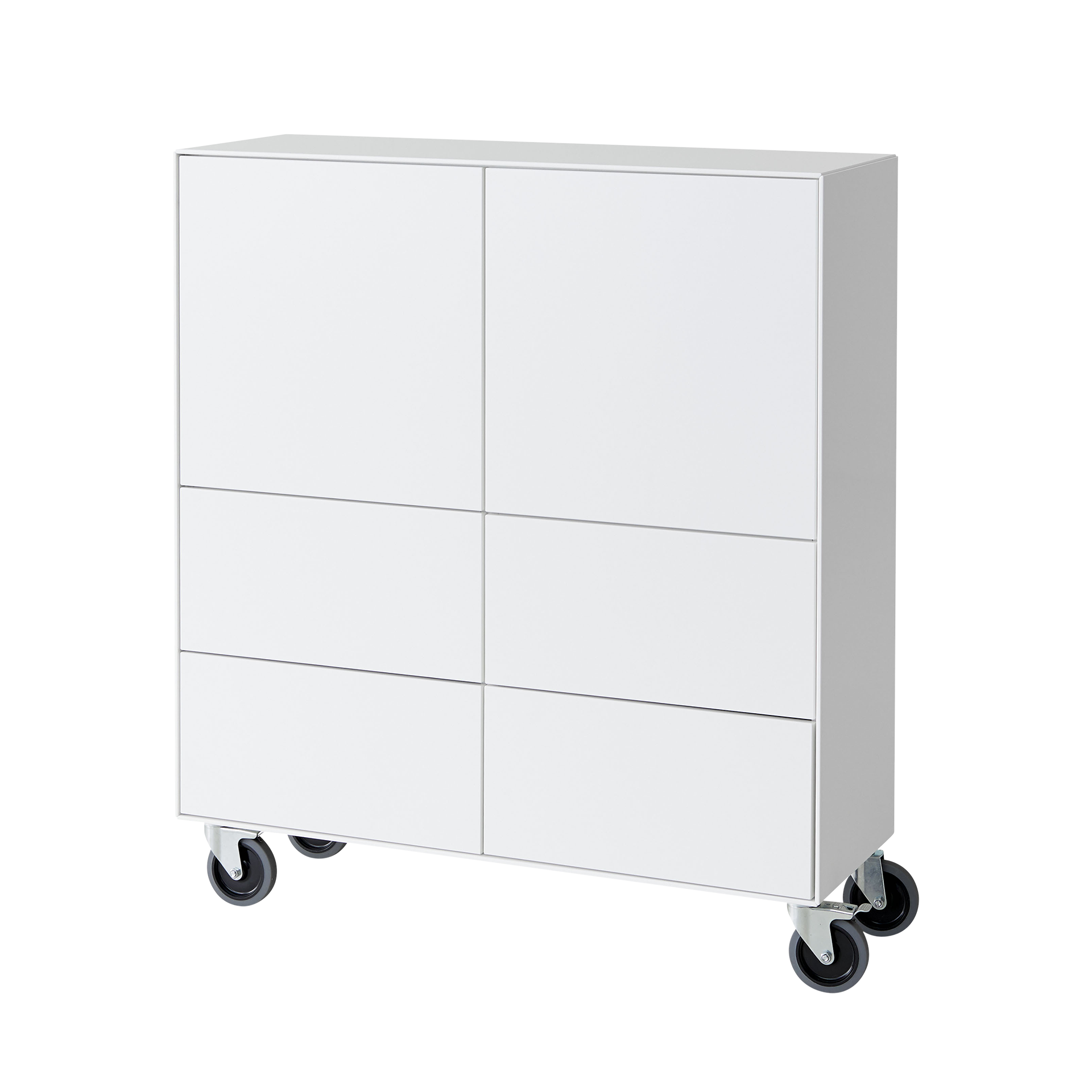 Raumfreunde Highboard Edge Weiß Raumfreunde Highboard Edge Weiß