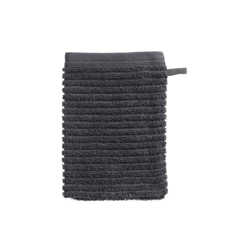Casea Waschhandschuh Casea Almeria Anthrazit 15x21cm