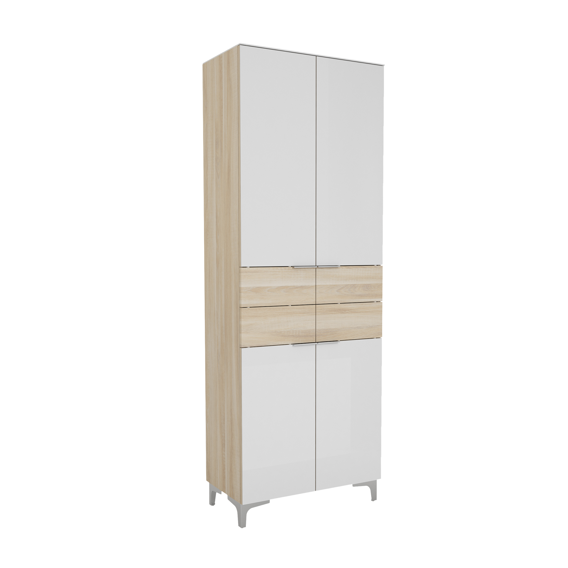 Paul Phillip Garderobenschrank Shino Weiß