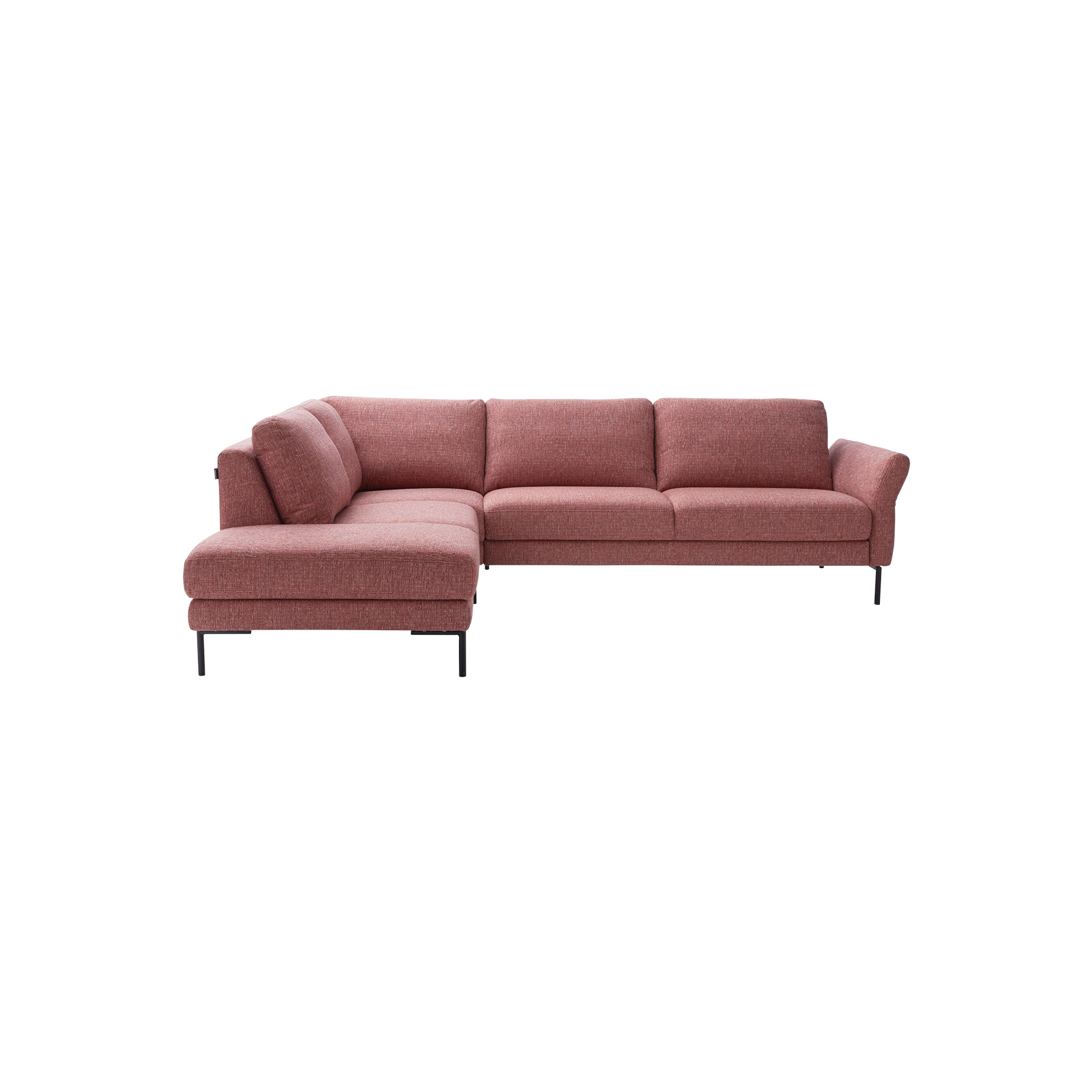 Contur Ecksofa Enna Bezug Stoff Rosa