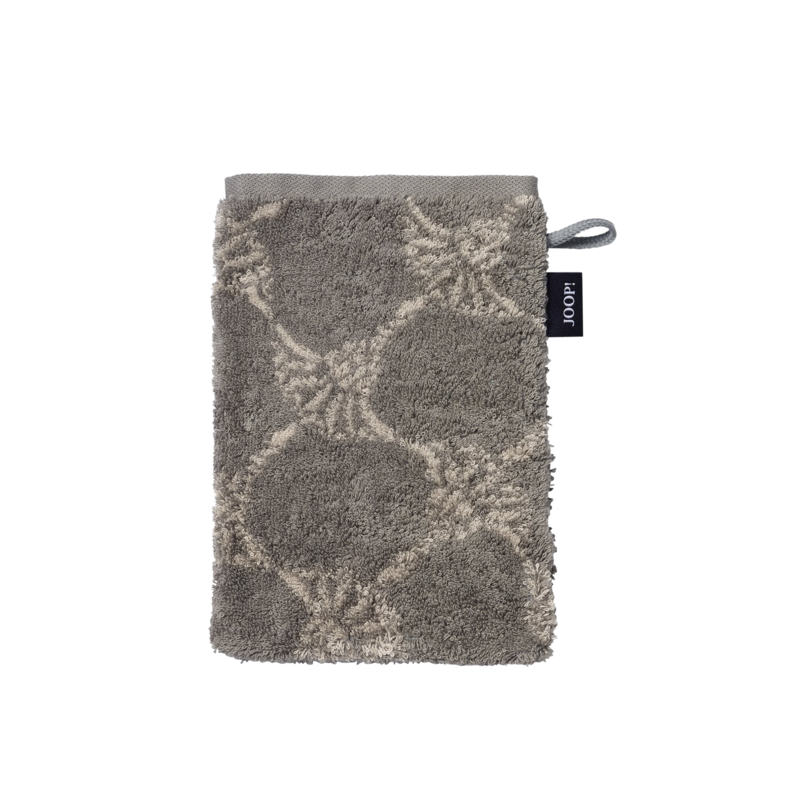 JOOP! Waschhandschuh Cornflower Graphit 16x22cm JOOP! Waschhandschuh Cornflower Graphit 16x22cm