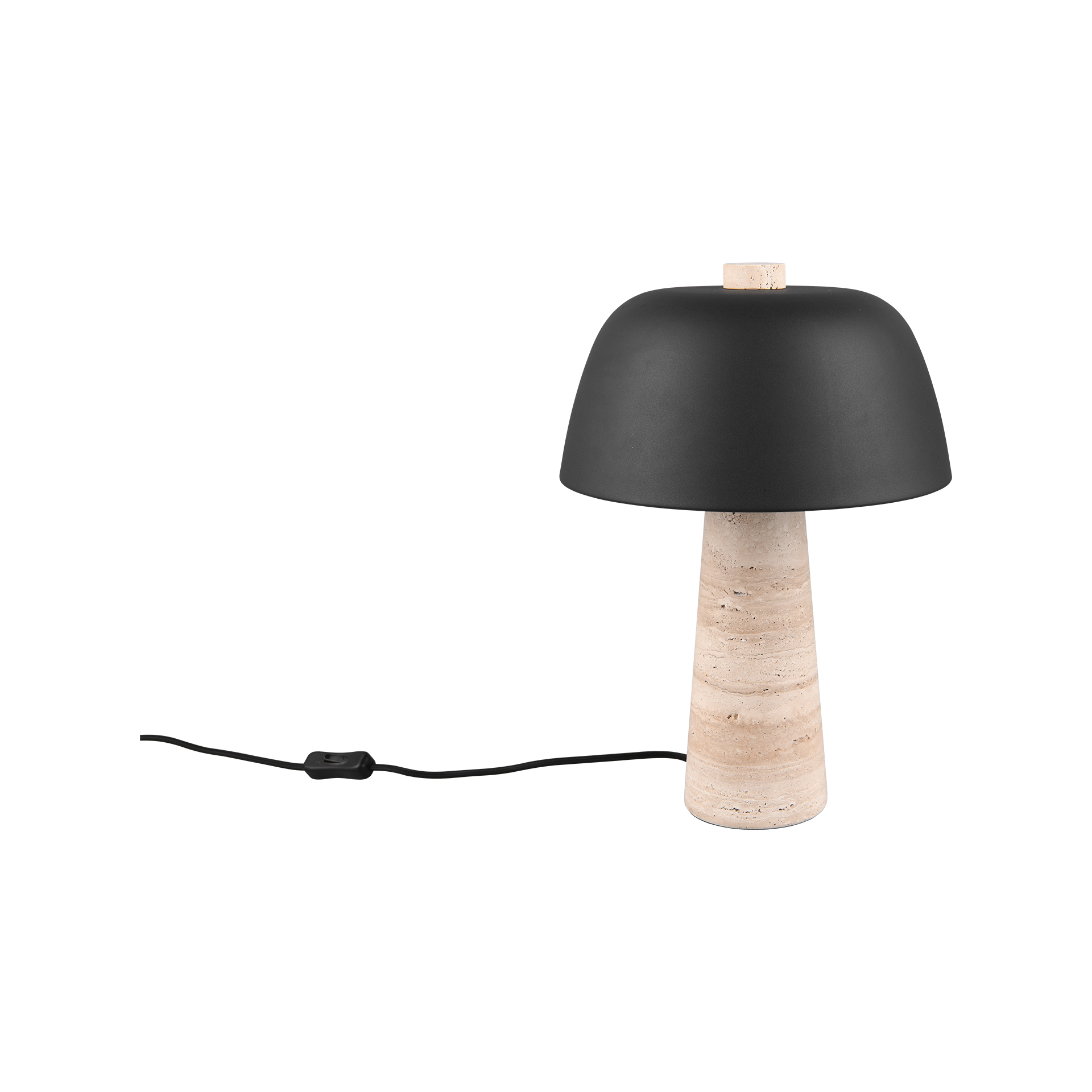 Tischleuchte TIMBA Beige Schwarz Tischleuchte TIMBA Beige Schwarz