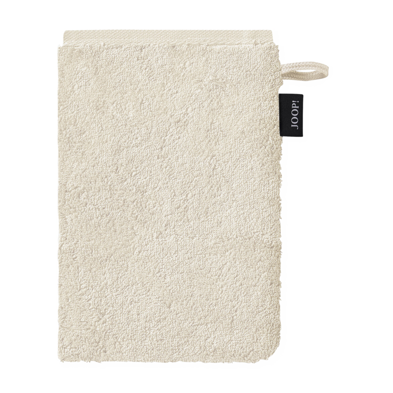 JOOP! Waschhandschuh Classic Creme 16x22cm