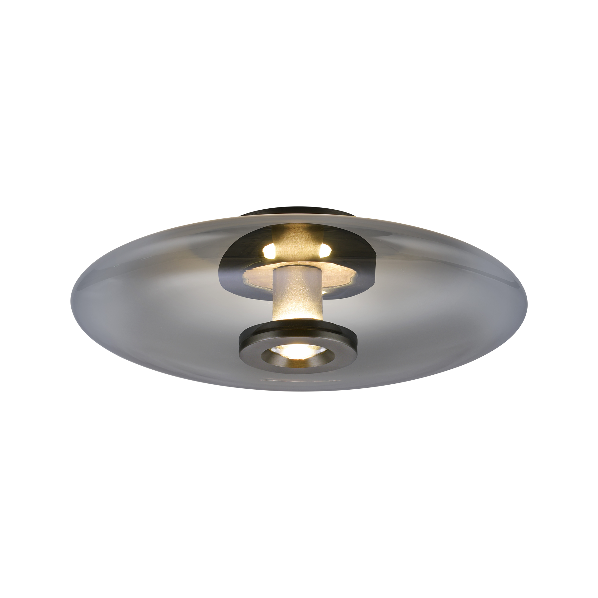 Deckenleuchte PURE Vitrum Platin Deckenleuchte PURE Vitrum Platin