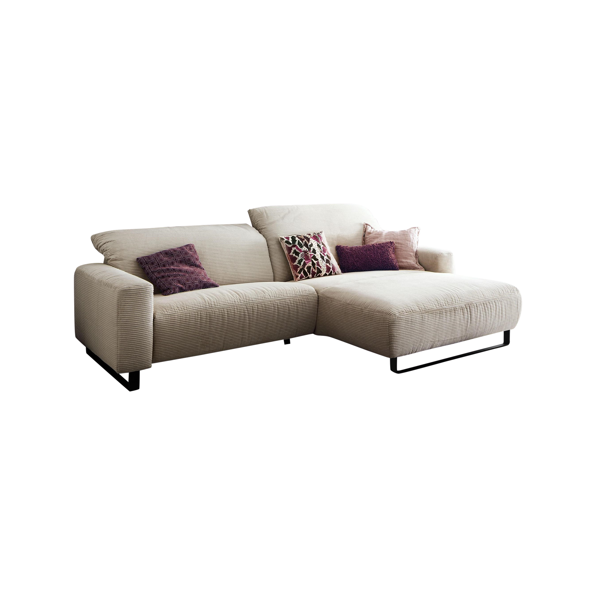 Paul Phillip Ecksofa Emden Beige Ottomane rechts Paul Phillip Ecksofa Emden Beige Ottomane rechts