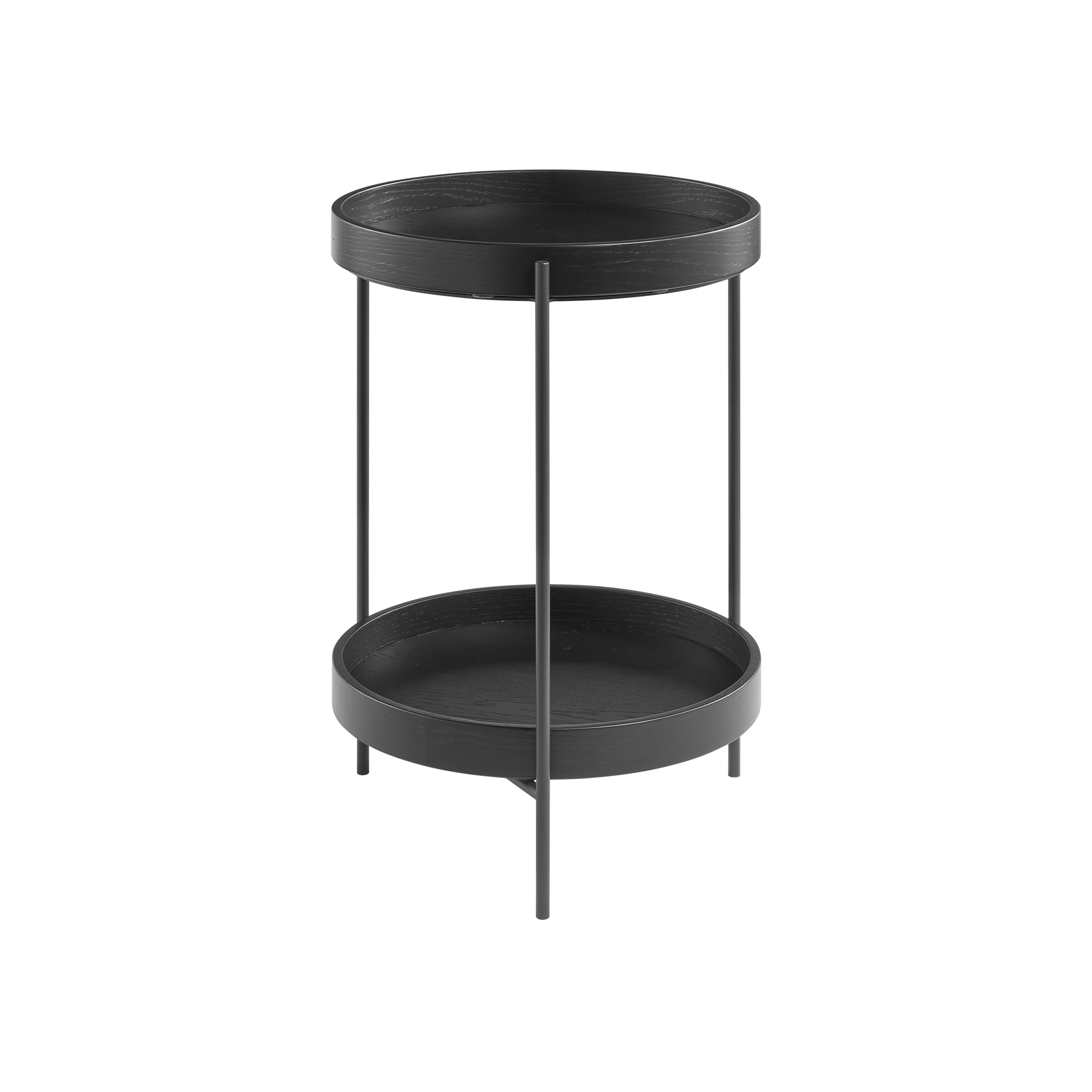 Musterring Beistelltisch JustB! M110.1802+M012.0200 Tischplatte Eiche schwarz Platte Eiche schwarz Gestell Anthrazit matt Musterring Beistelltisch JustB! M110.1802+M012.0200 Tischplatte Eiche schwarz Platte Eiche schwarz Gestell Anthrazit matt