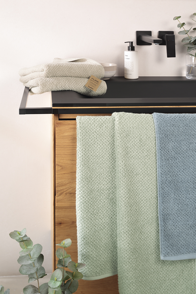 Cawö Handtuch Pure Eukalyptus 50x100cm Cawö Handtuch Pure Eukalyptus 50x100cm