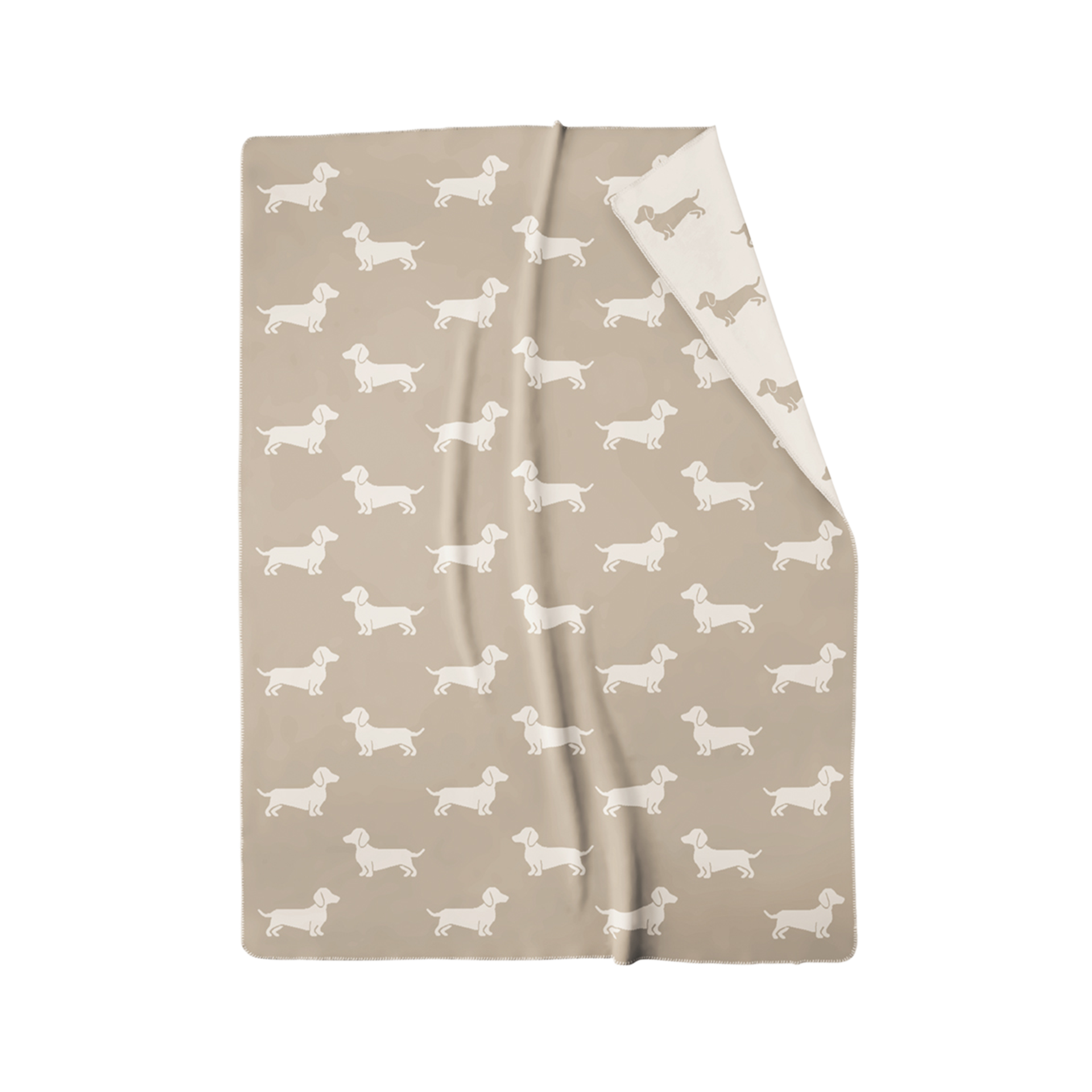 Decke Dogs Natur Beige 150x200cm Decke Dogs Natur Beige 150x200cm