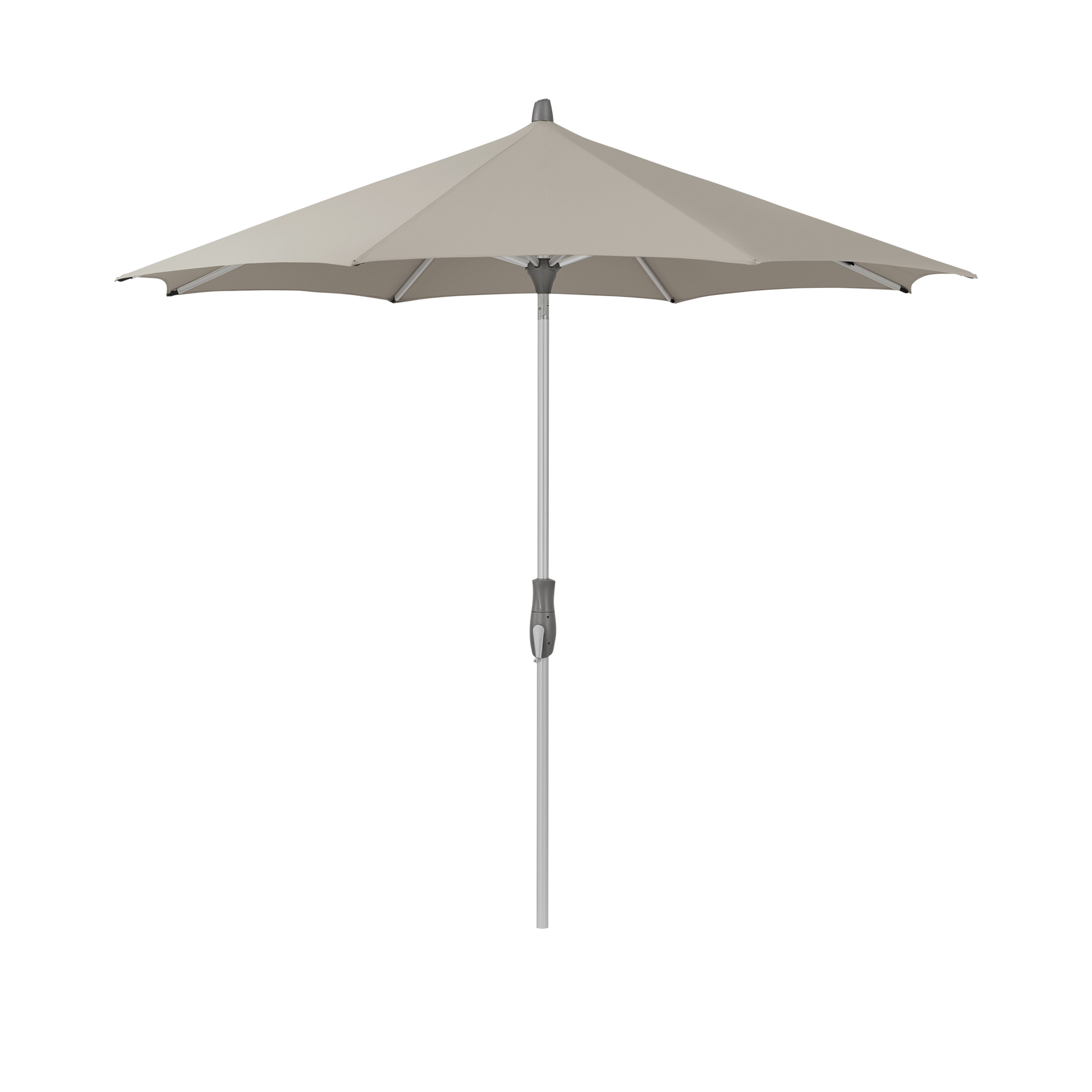 Glatz Sonnenschirm Alu-Twist Grau rund 300 Glatz Sonnenschirm Alu-Twist Grau rund 300