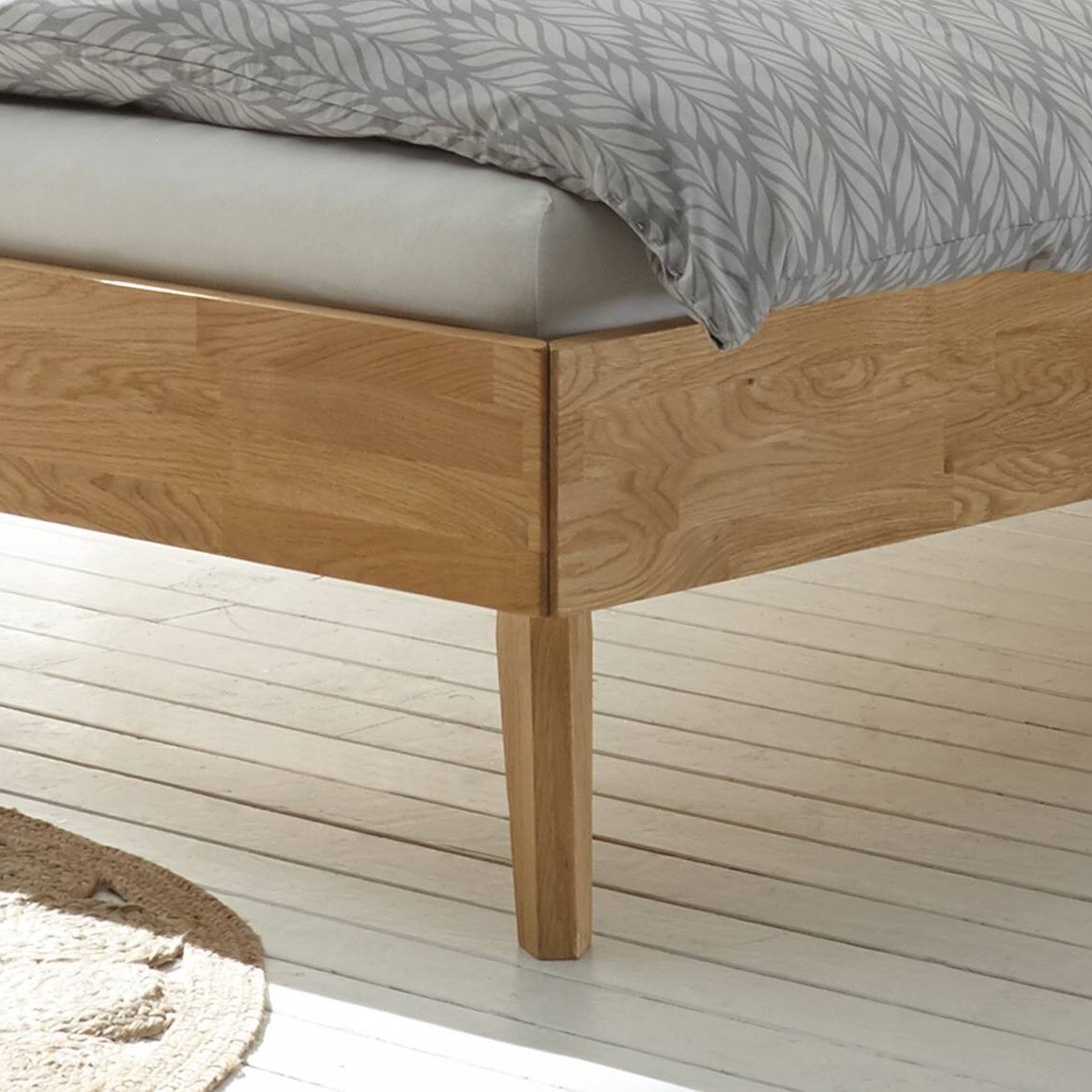 HASENA Bett Pesaro Kopfteil Kuhl White Gestell Eiche Bianco 120x200 cm HASENA Bett Pesaro Kopfteil Kuhl White Gestell Eiche Bianco 120x200 cm