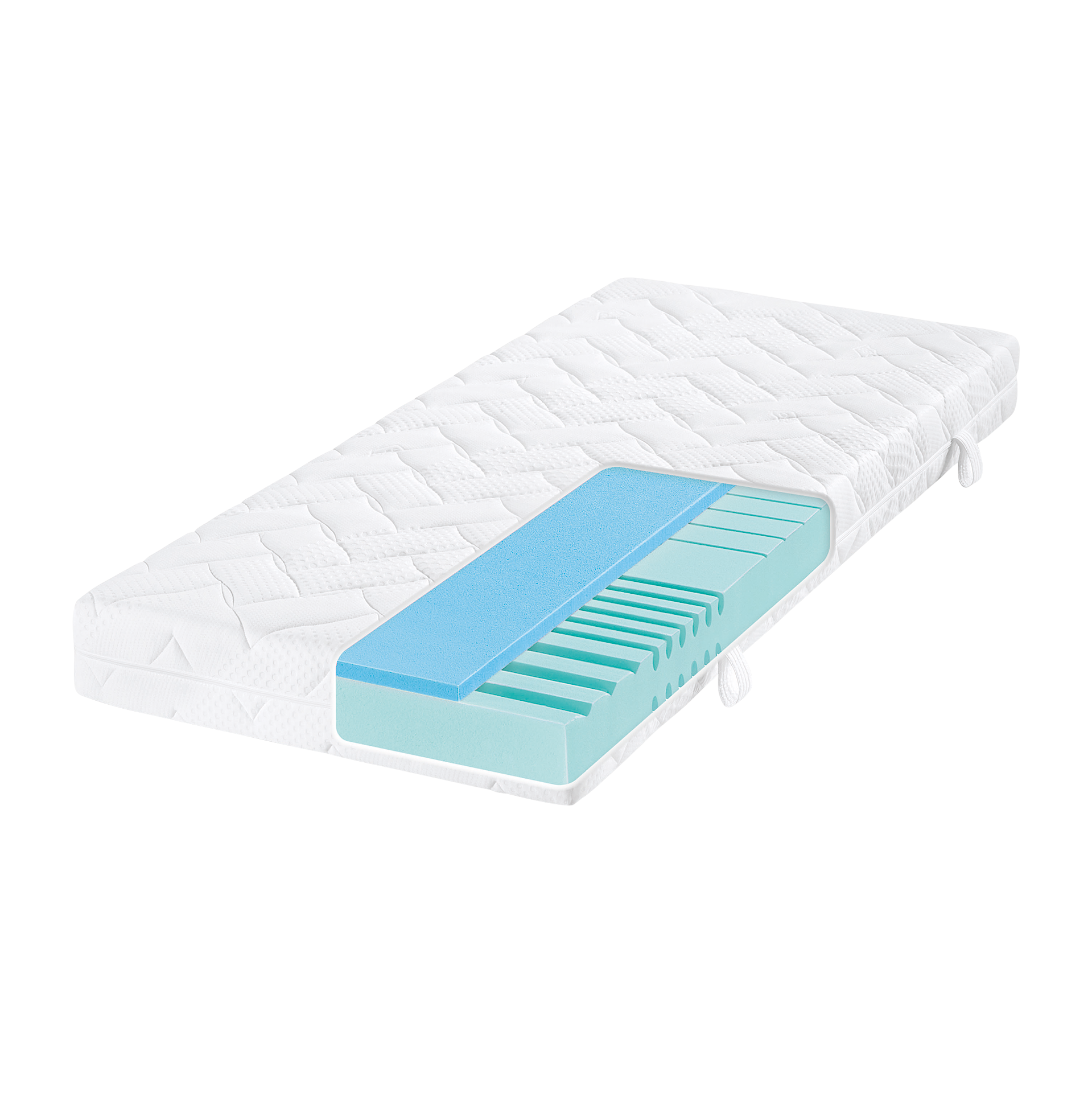 Sleepline Kaltschaummatratze Young 3000 100x200 cm Oberseite H2 - mittelfest, bis ca. 80 kg Unterseite H1 - weich, bis ca. 60 kg Sleepline Kaltschaummatratze Young 3000 100x200 cm Oberseite H2 - mittelfest, bis ca. 80 kg Unterseite H1 - weich, bis ca. 60 kg