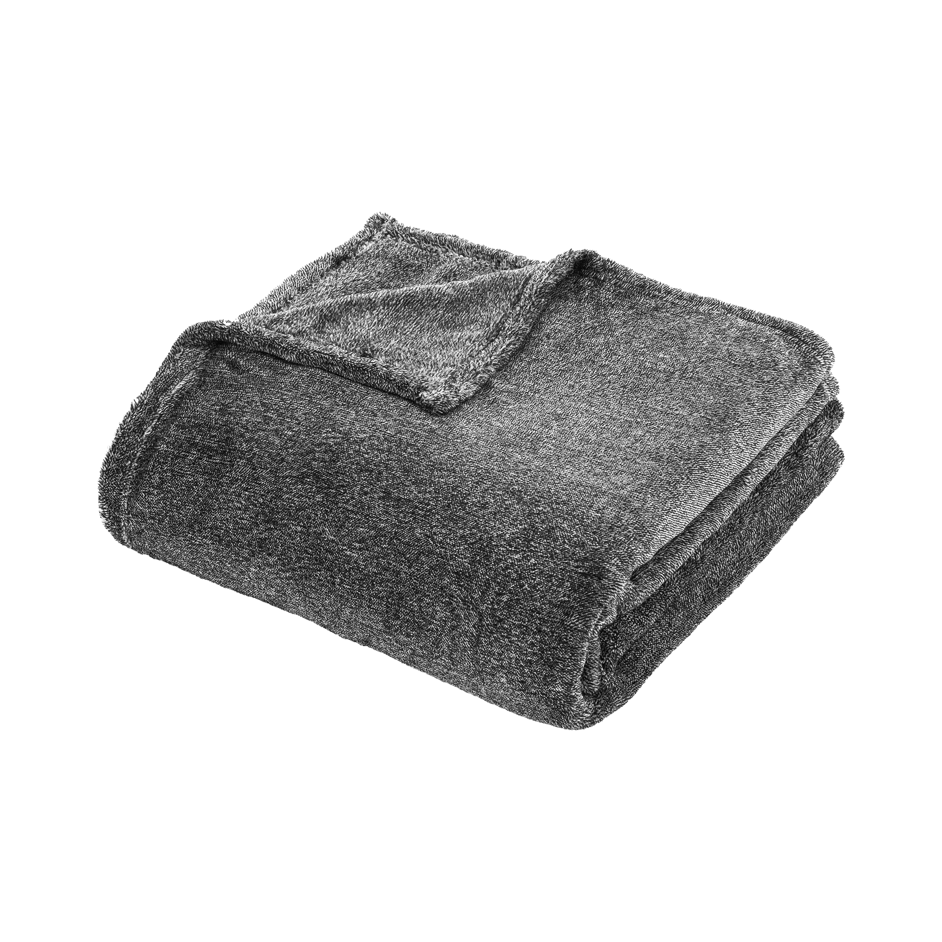 Kuscheldecke Melange Athrazit 160x220cm Kuscheldecke Melange Athrazit 160x220cm
