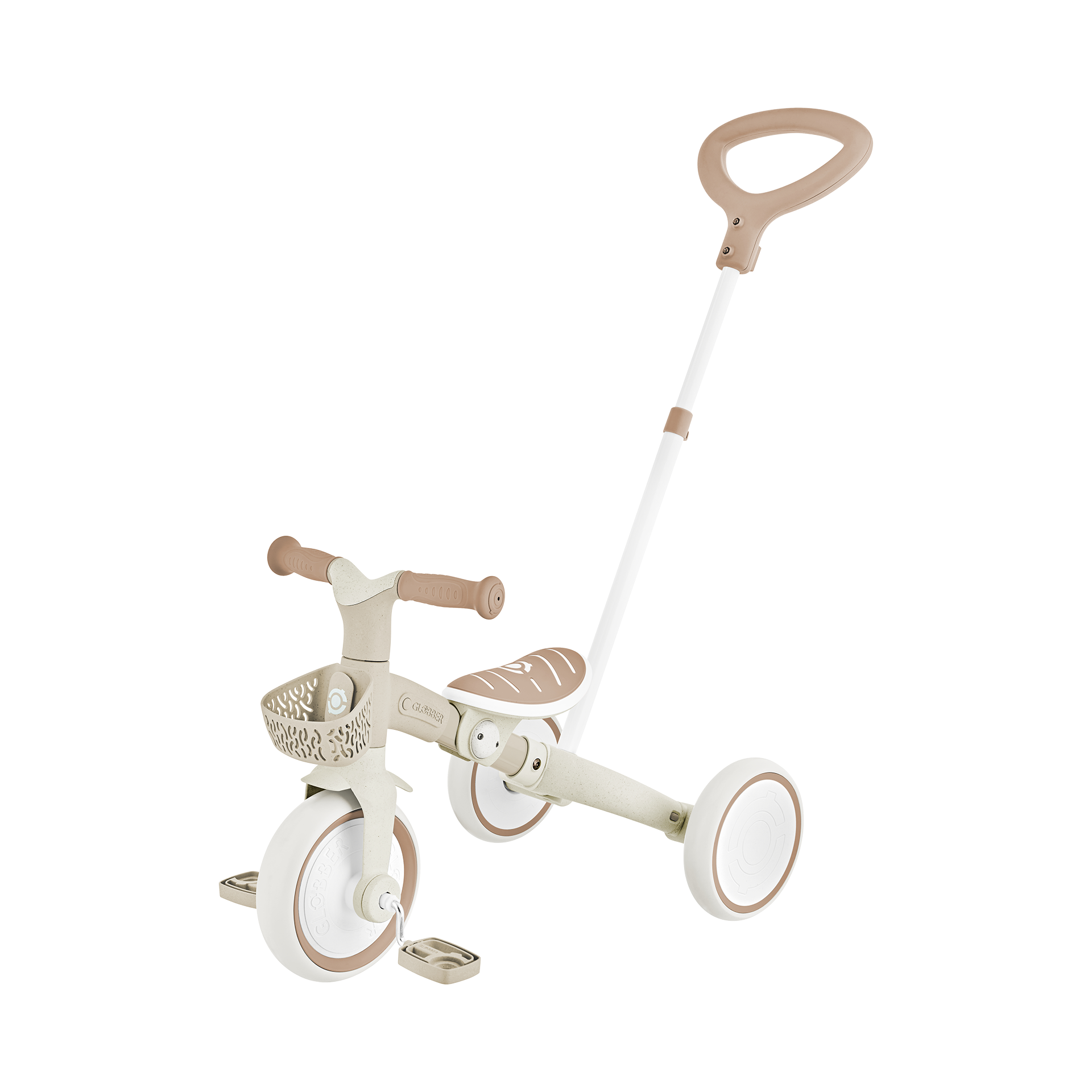 Laufrad Globber Learning Trike 3 in 1 Taupe