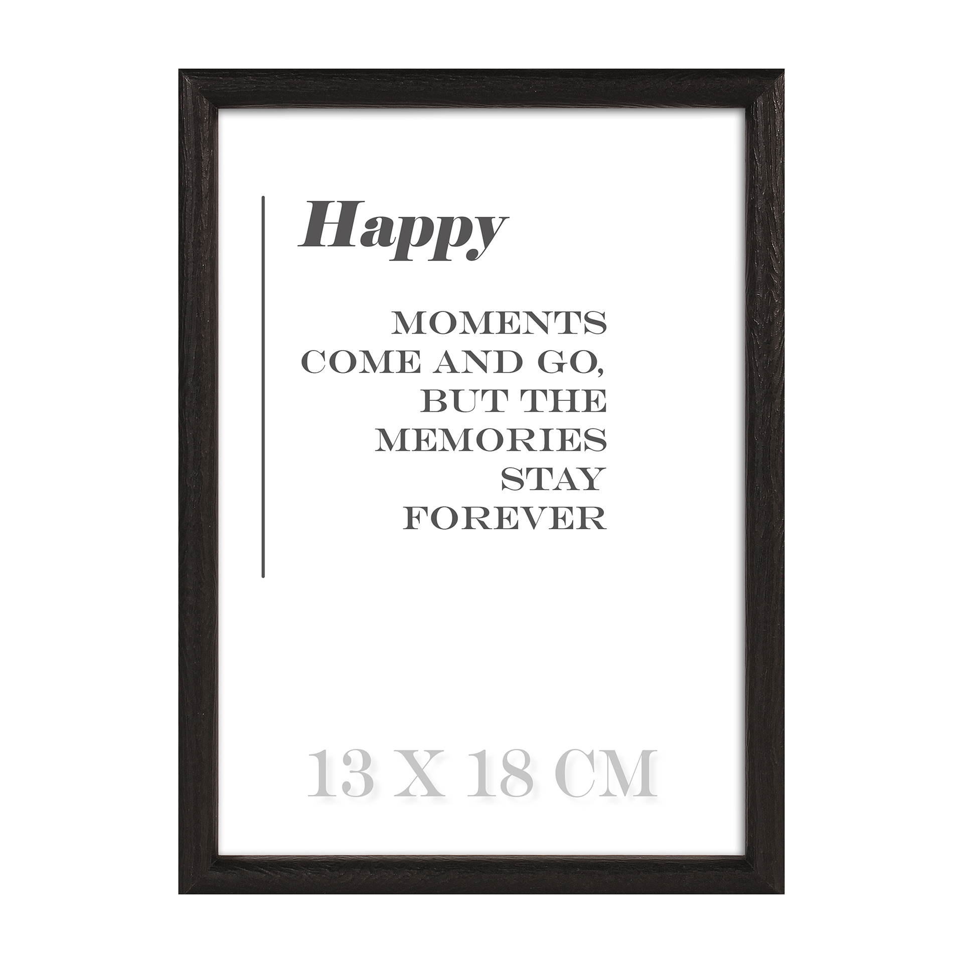 Bild Happy Schwarz Bild Happy Schwarz