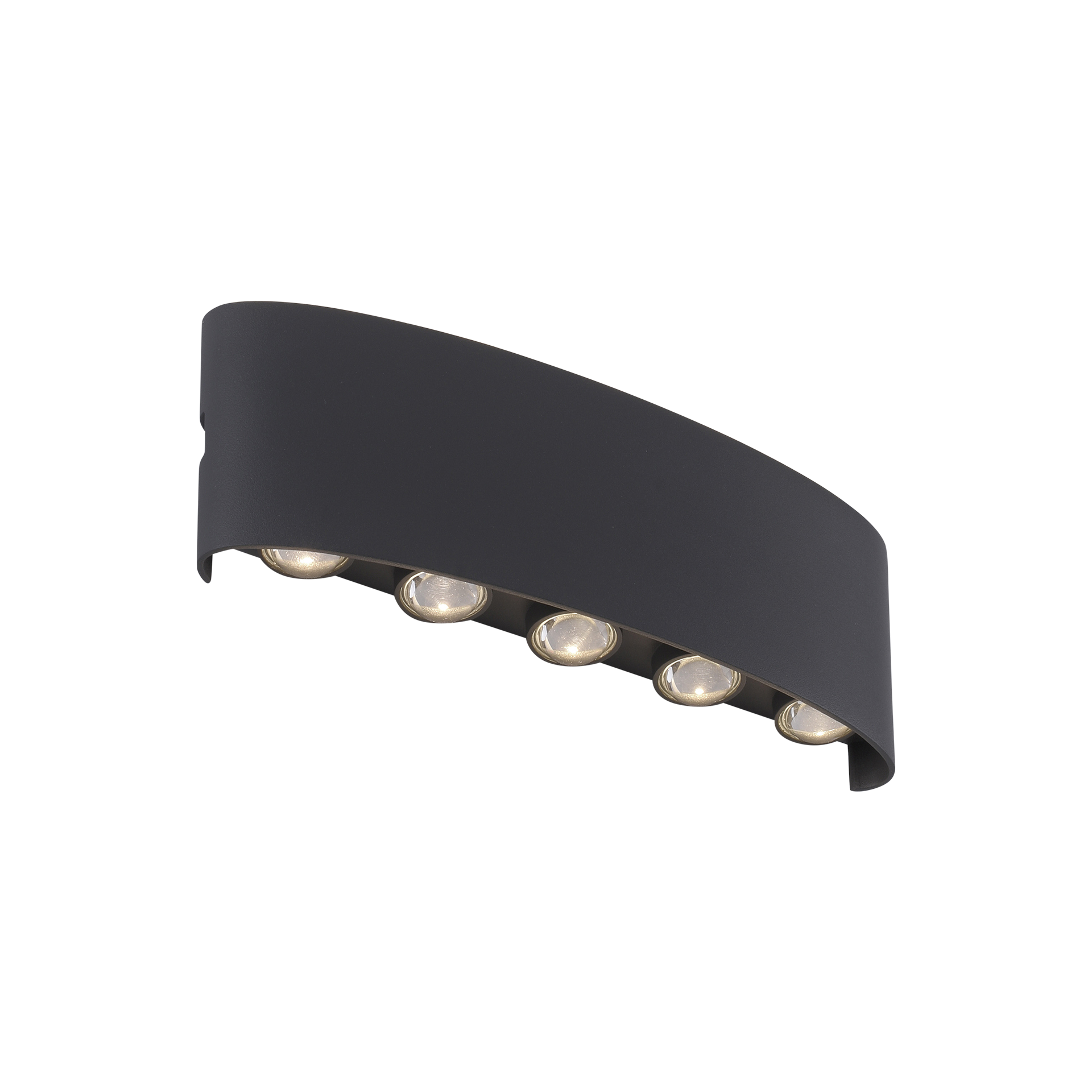 Wandleuchte Carlo Anthrazit Wandleuchte Carlo Anthrazit