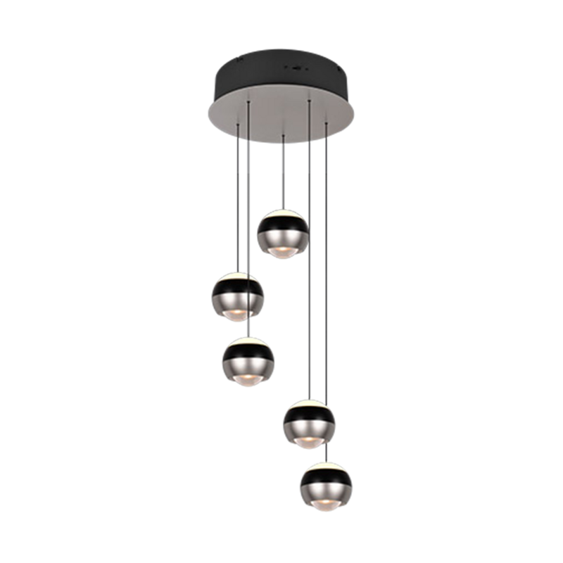 Pendelleuchte Orbit Silber