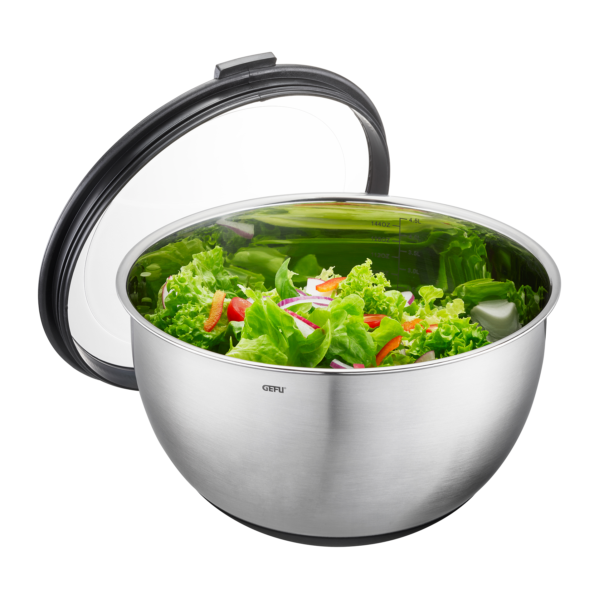 Gefu Schüssel Muovo Schwarz-Silber Gefu Schüssel Muovo Schwarz-Silber