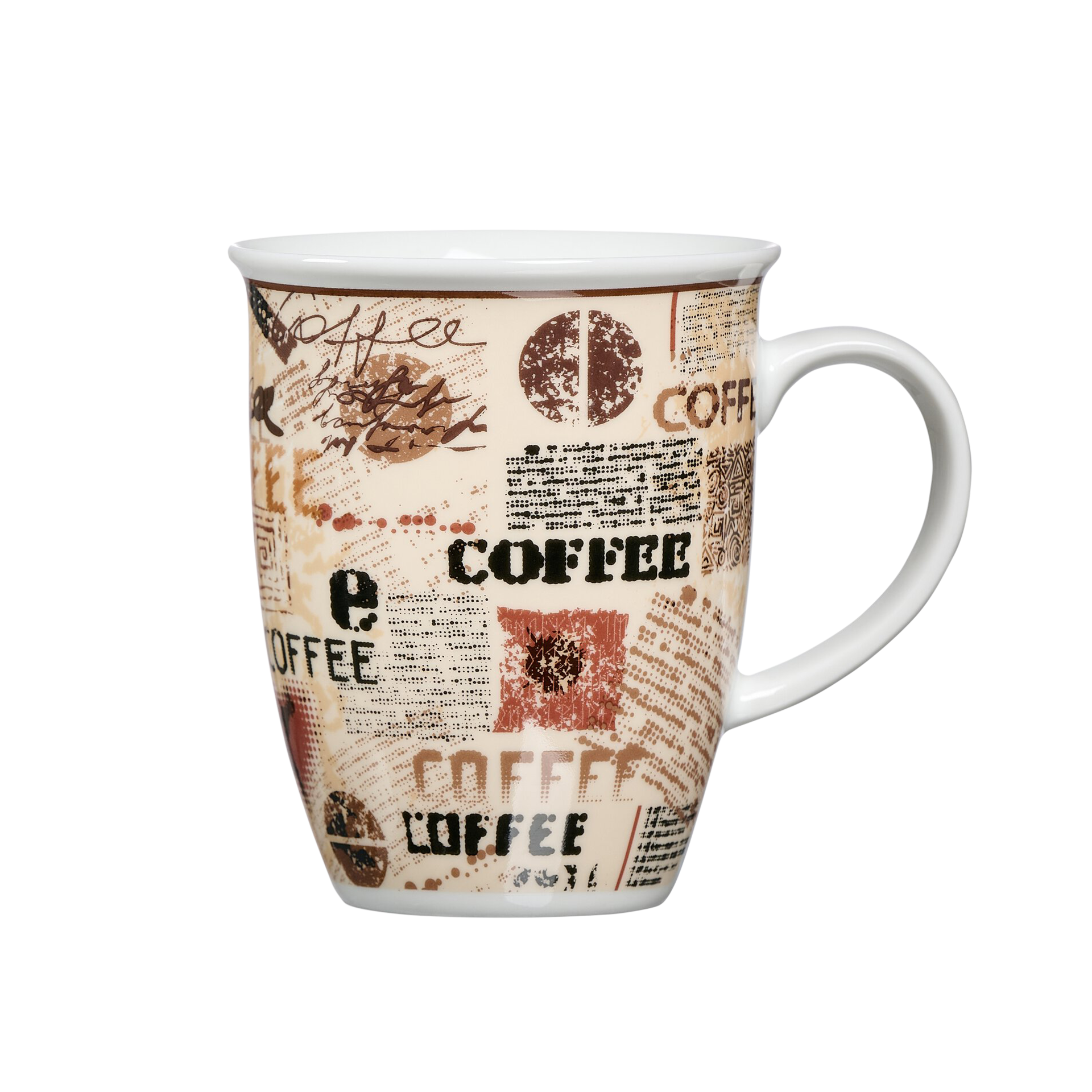 Kaffeebecher Crema Beige-Braun