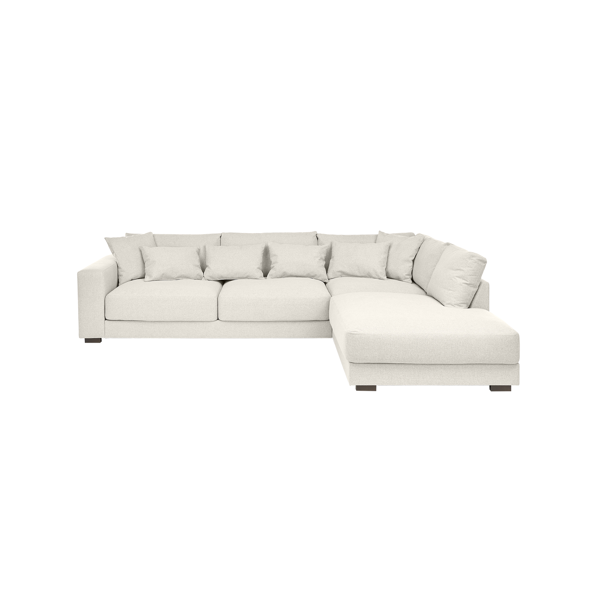 Ecksofa Diego Weiß