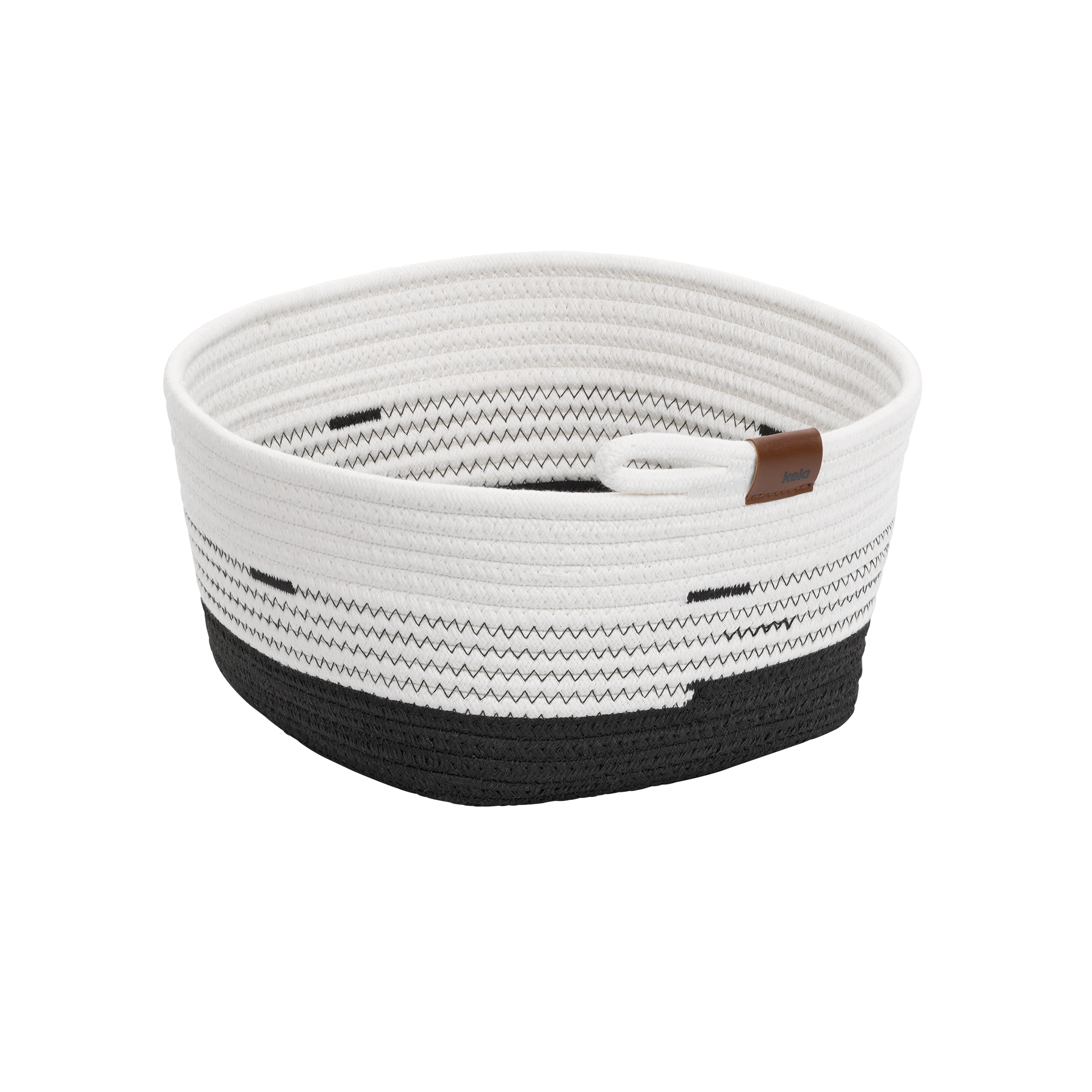 Korb Hedda Weiß-Schwarz Korb Hedda Weiß-Schwarz