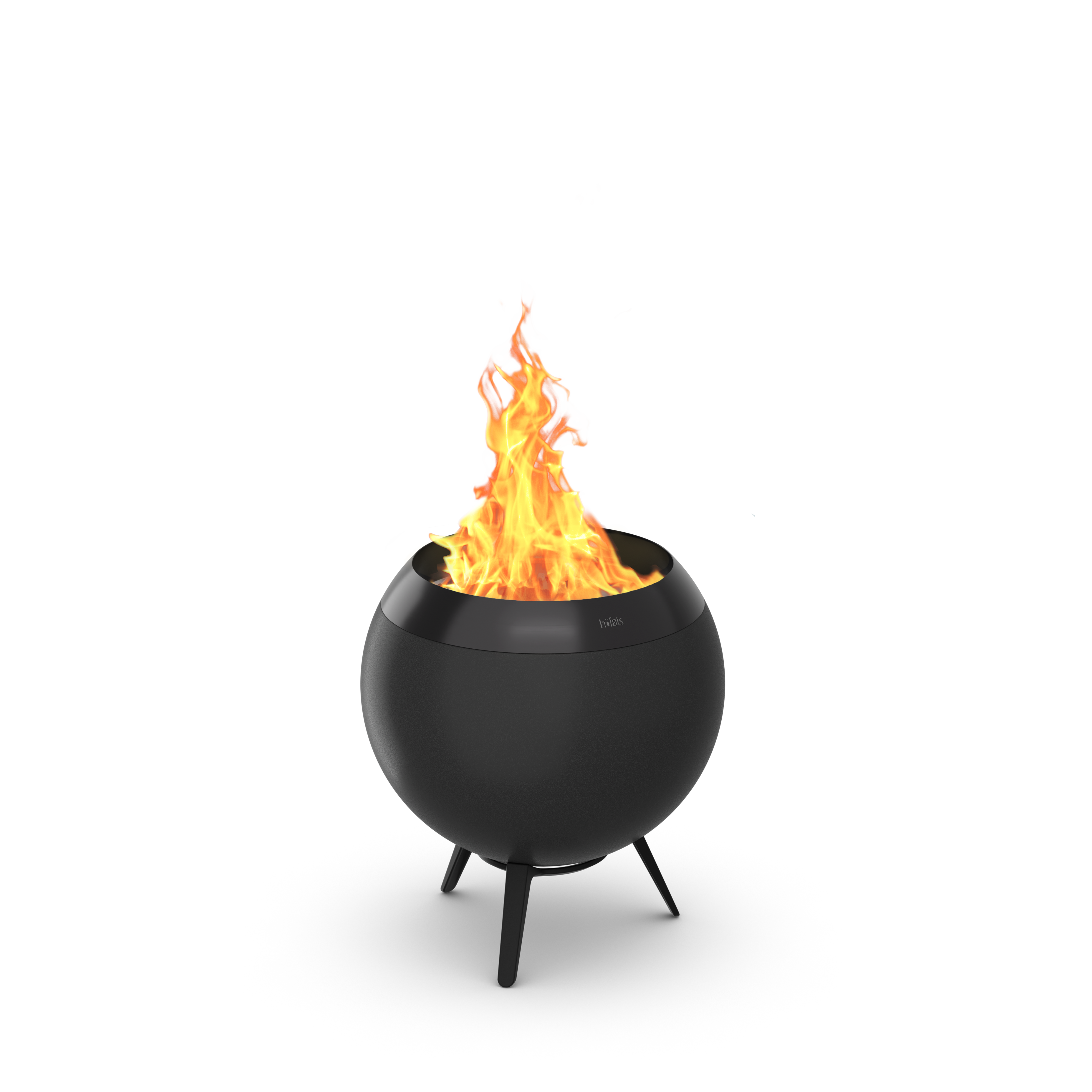 Höfats Feuerschale Moon 45 Schwarz