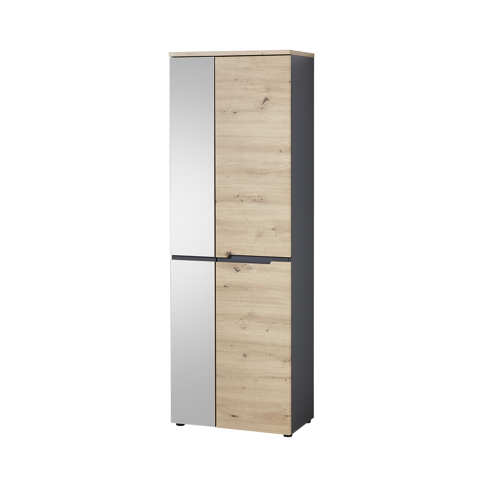 Novofurn Garderobenschrank Ilario Eichefarben