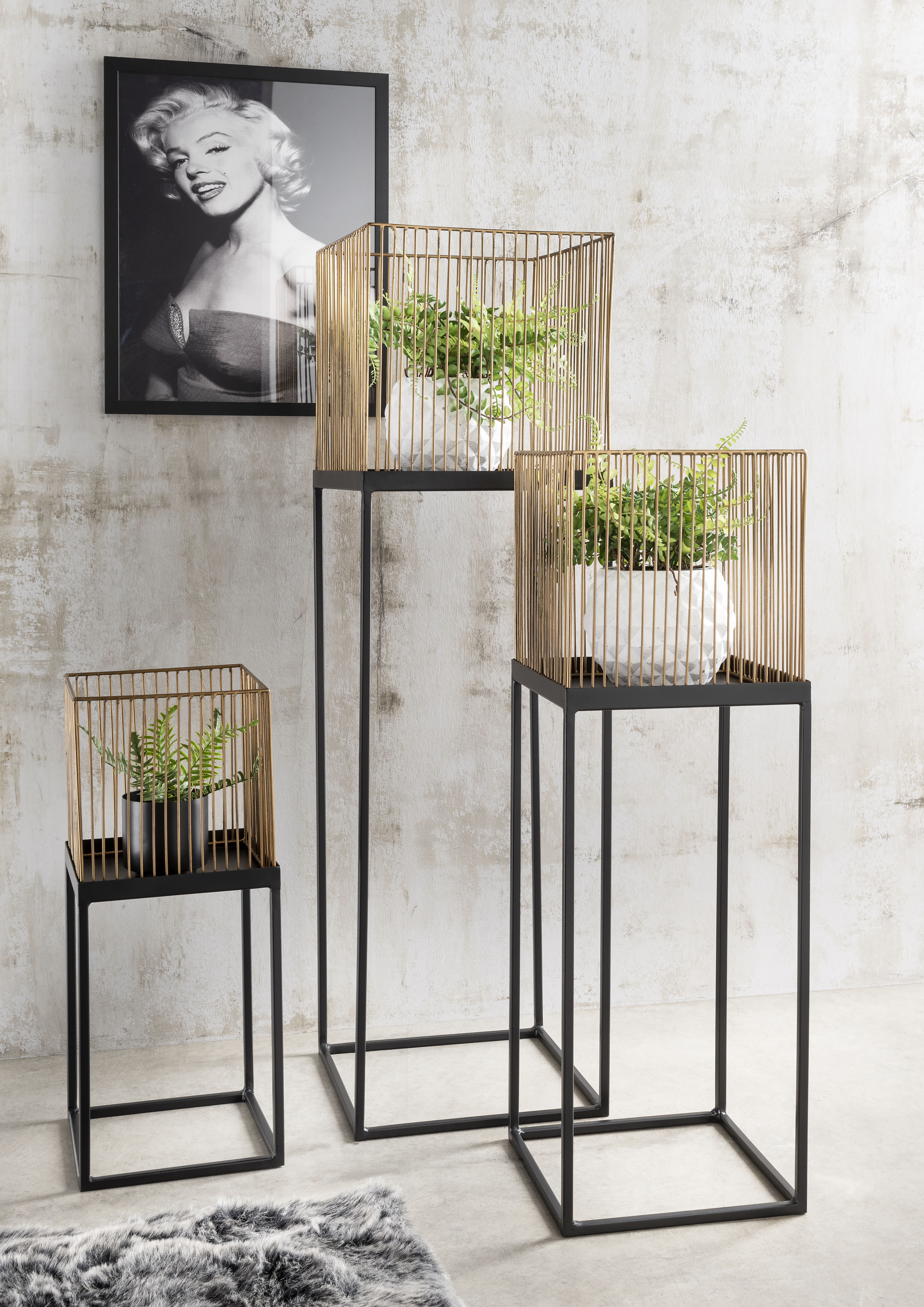 Beistelltisch Seleste2 Schwarz 32*32*94 Beistelltisch Seleste2 Schwarz 32*32*94