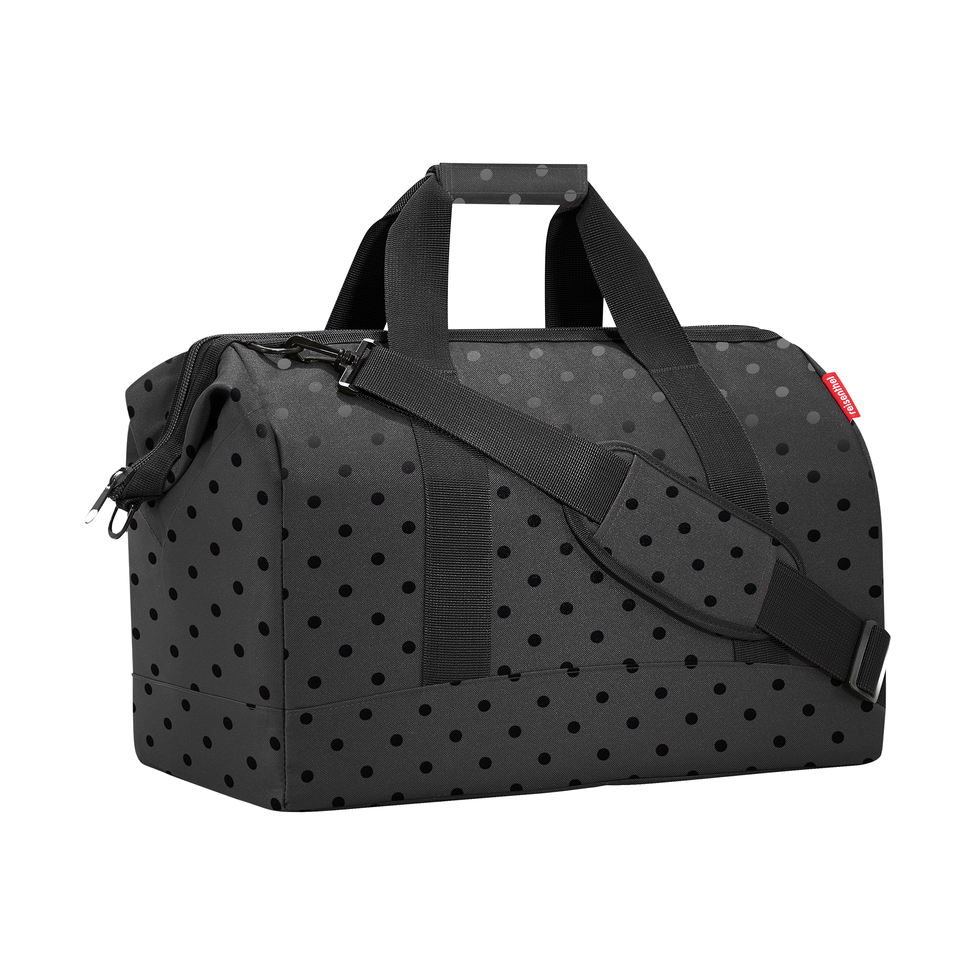 Tasche Allrounder Glossy-Dots-Black