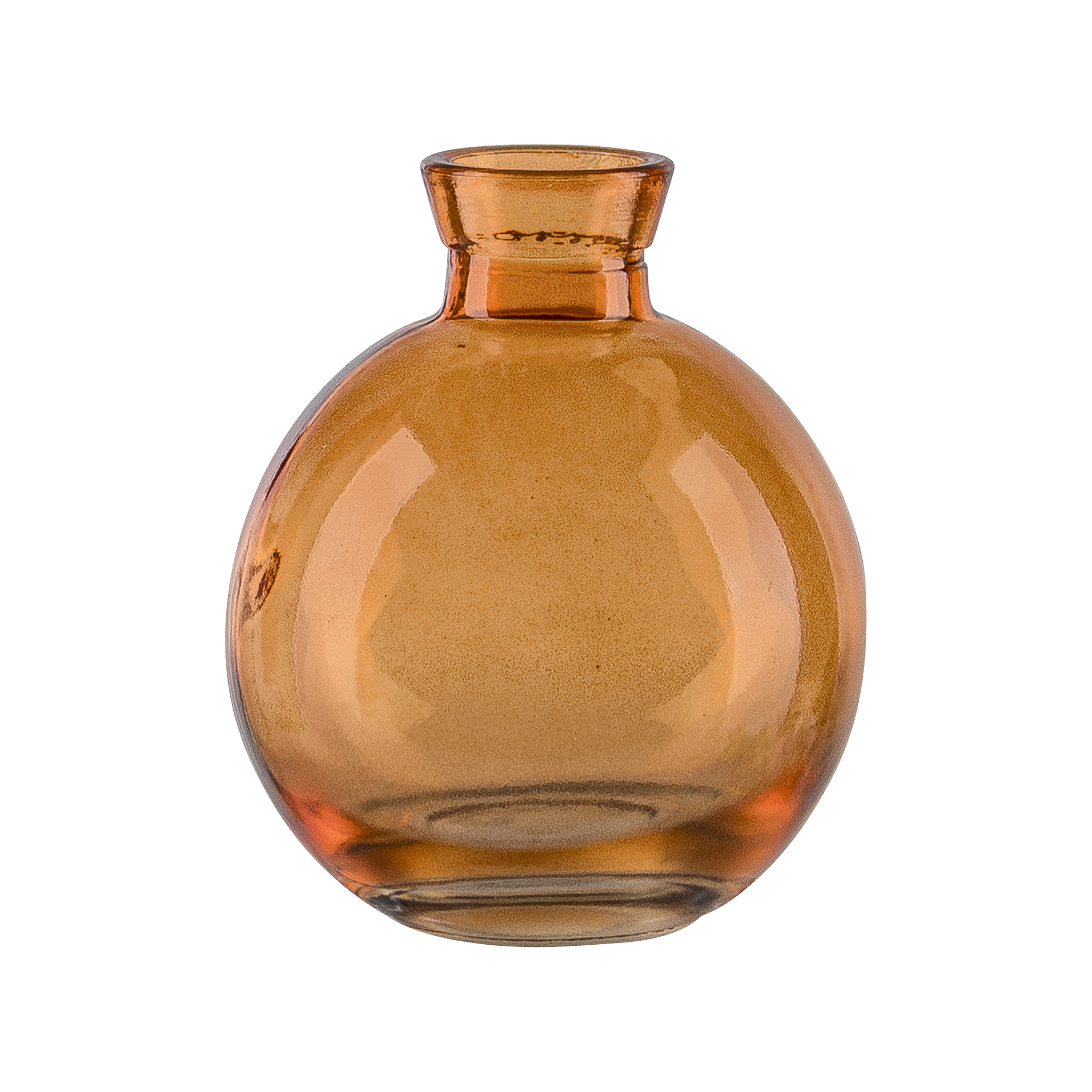 Vase Kugel Orange