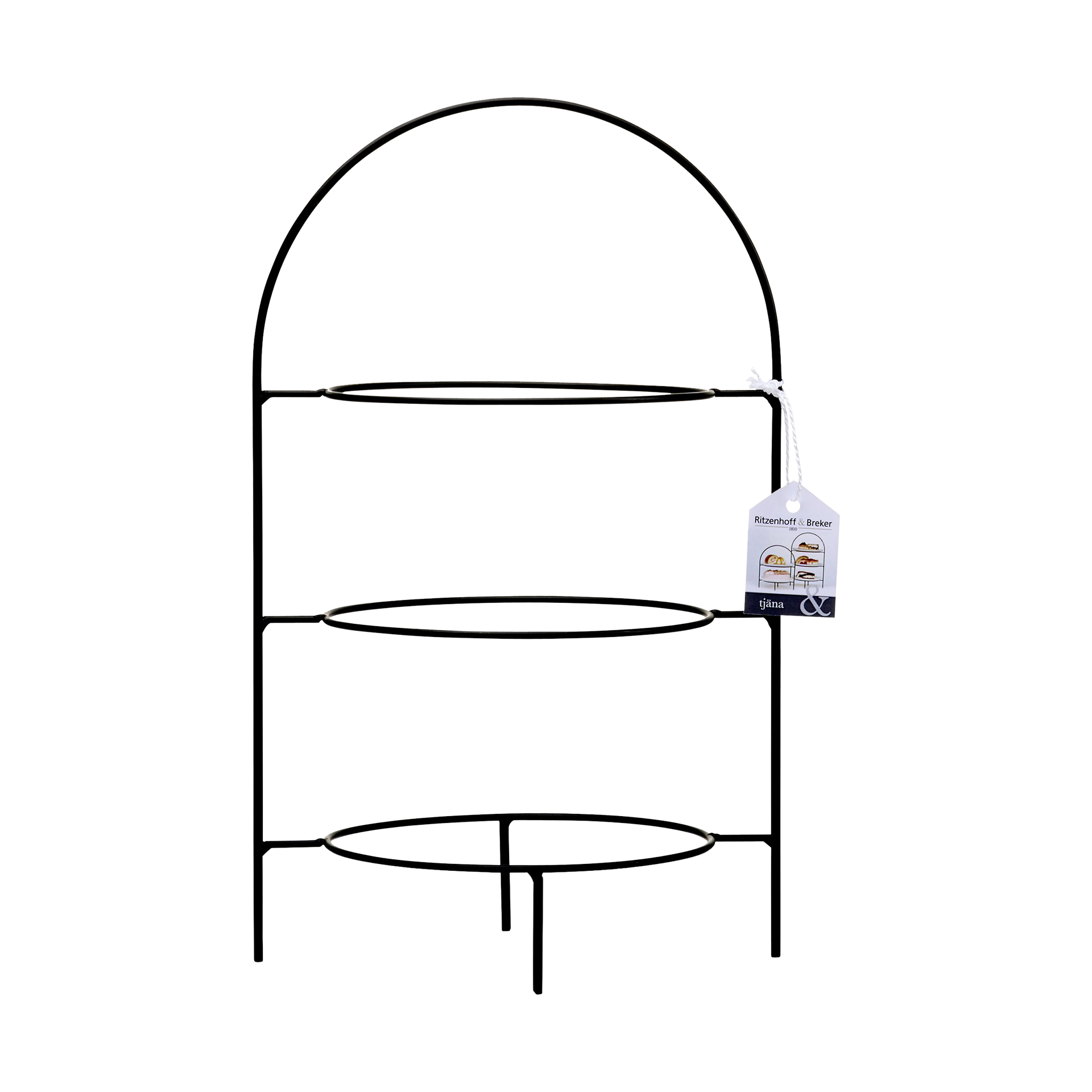 Etagere Tjäna Schwarz