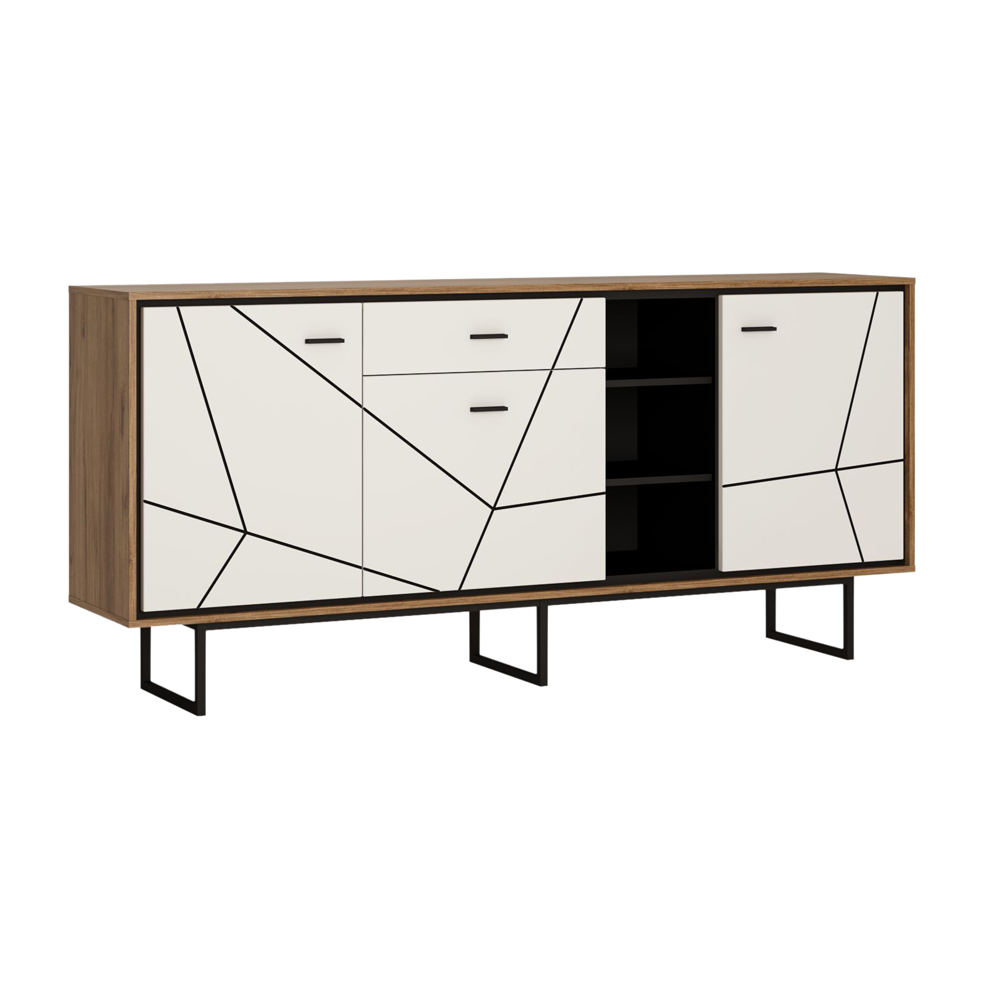 Novofurn Kommode Wanja Eichefarben Novofurn Kommode Wanja Eichefarben