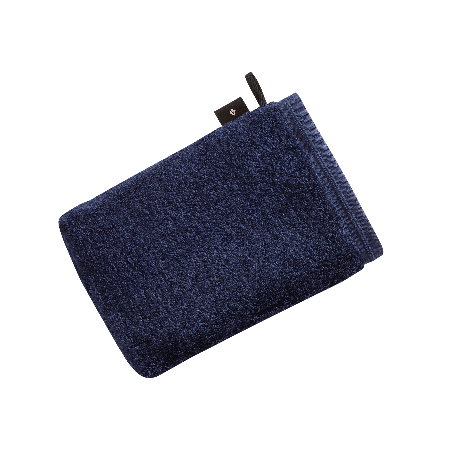 Vossen Waschhandschuh Vegan Life Marine Blau 16x22cm Vossen Waschhandschuh Vegan Life Marine Blau 16x22cm