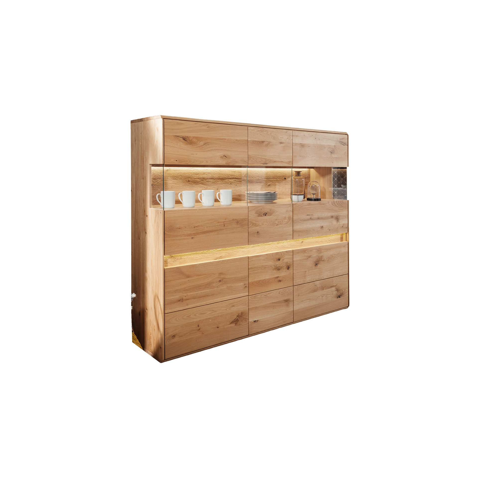 Highboard Cardiff Eichefarben Highboard Cardiff Eichefarben