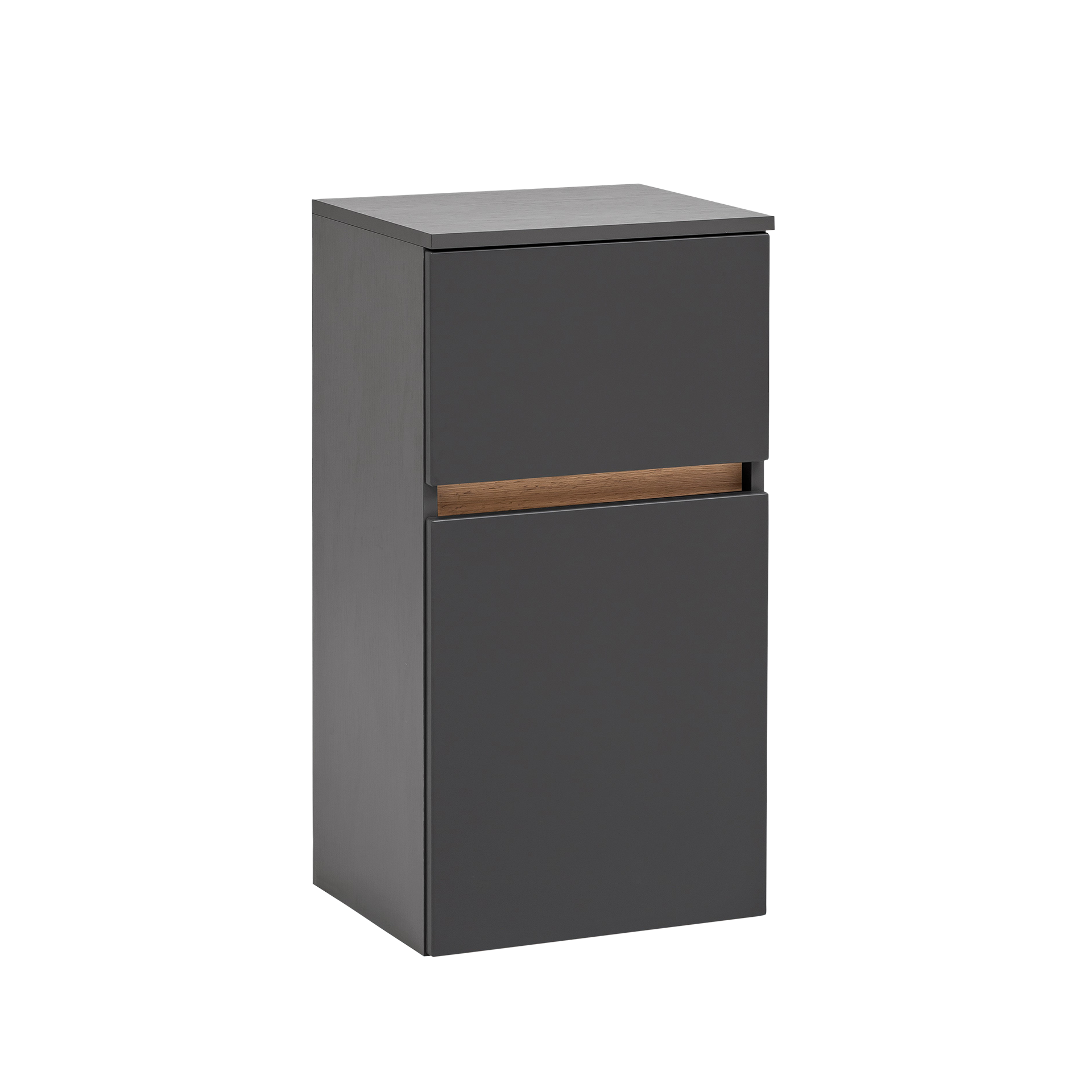 Badschrank Vils Grau 35*40*79 Badschrank Vils Grau 35*40*79
